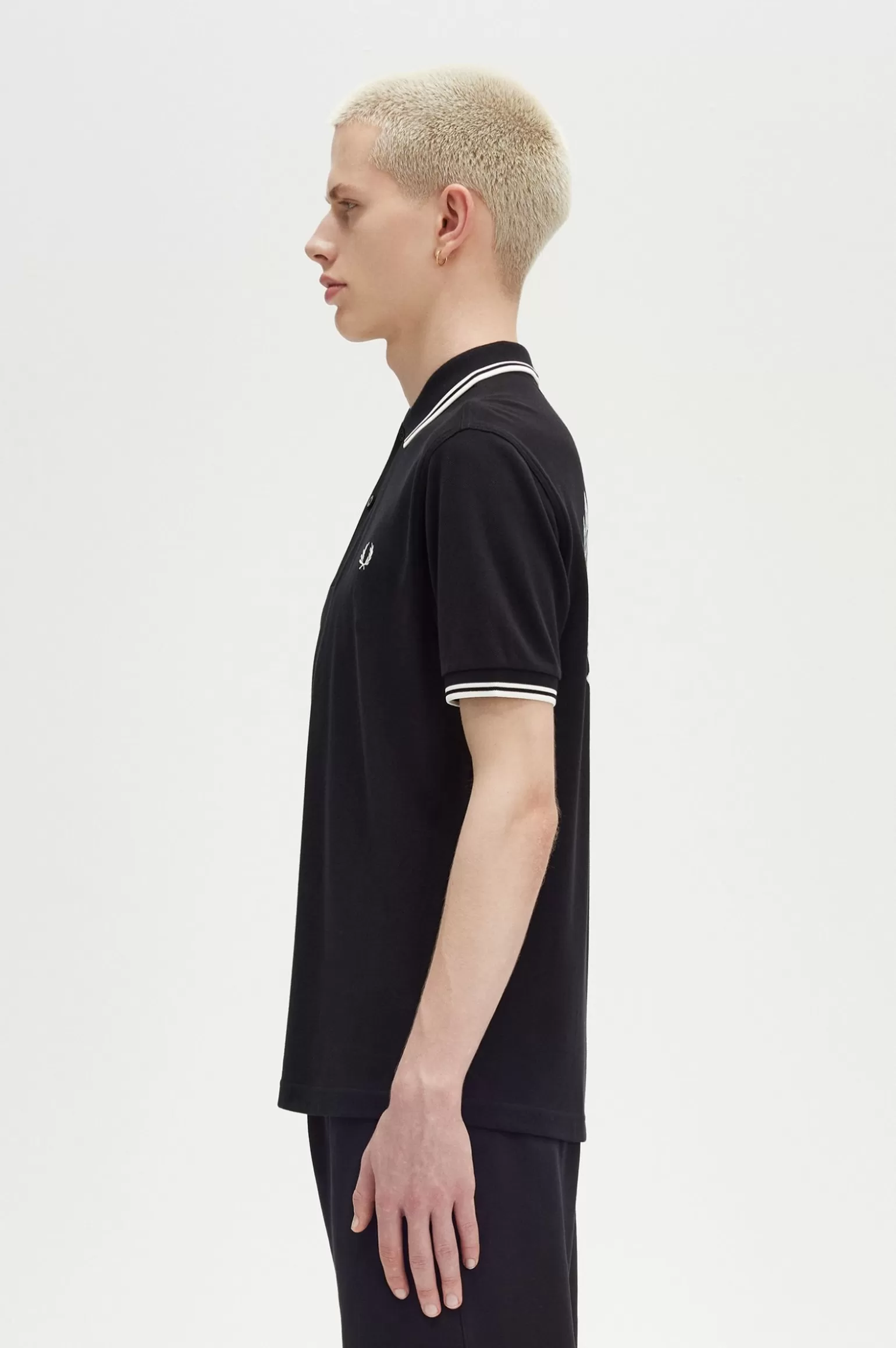 Poloshirts^Fred Perry Advantage Perry Poloshirt Schwarz