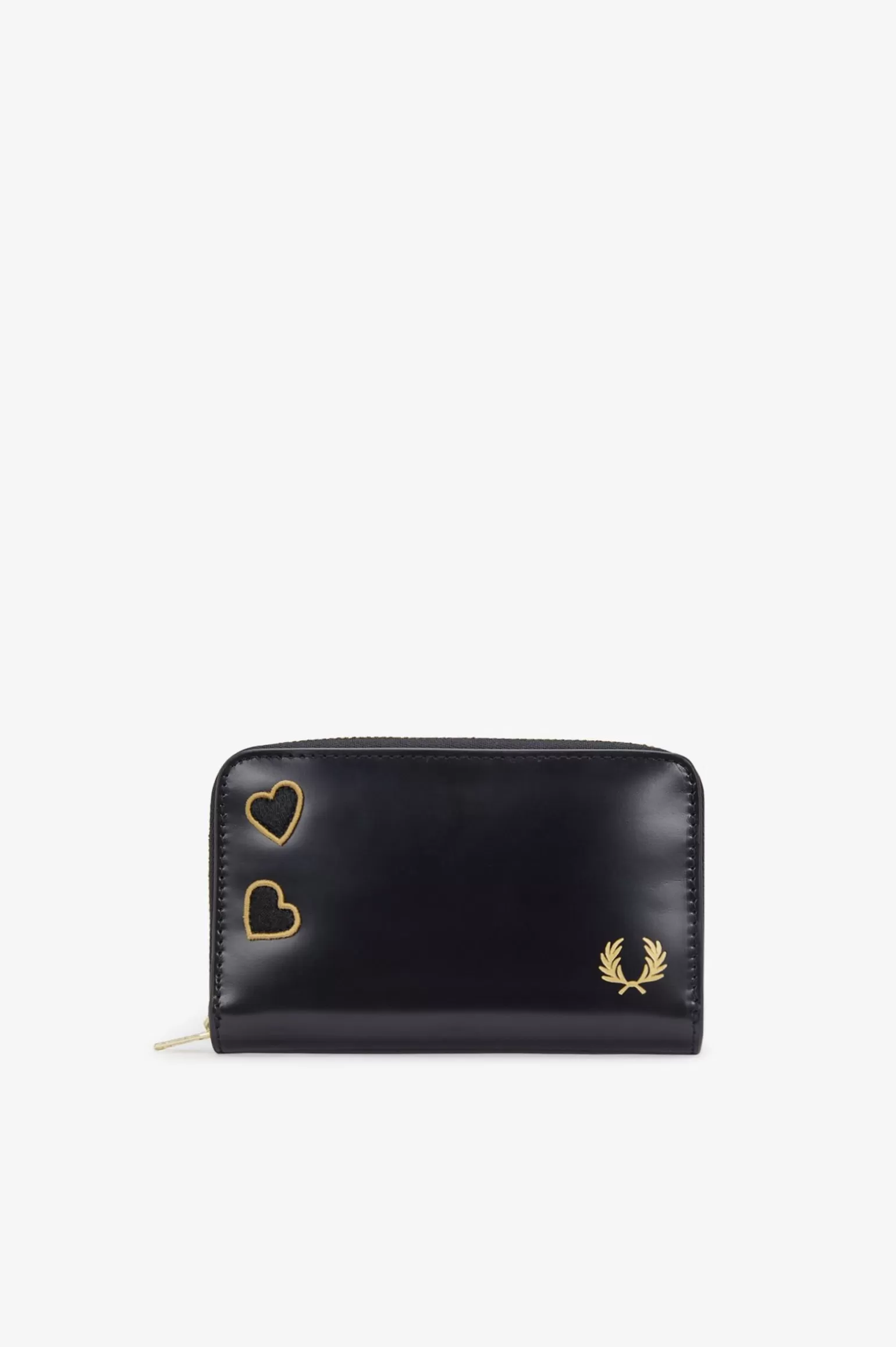 Accessoires | Accessoires^Fred Perry Amy Brieftasche Aus Boxkalbleder Schwarz