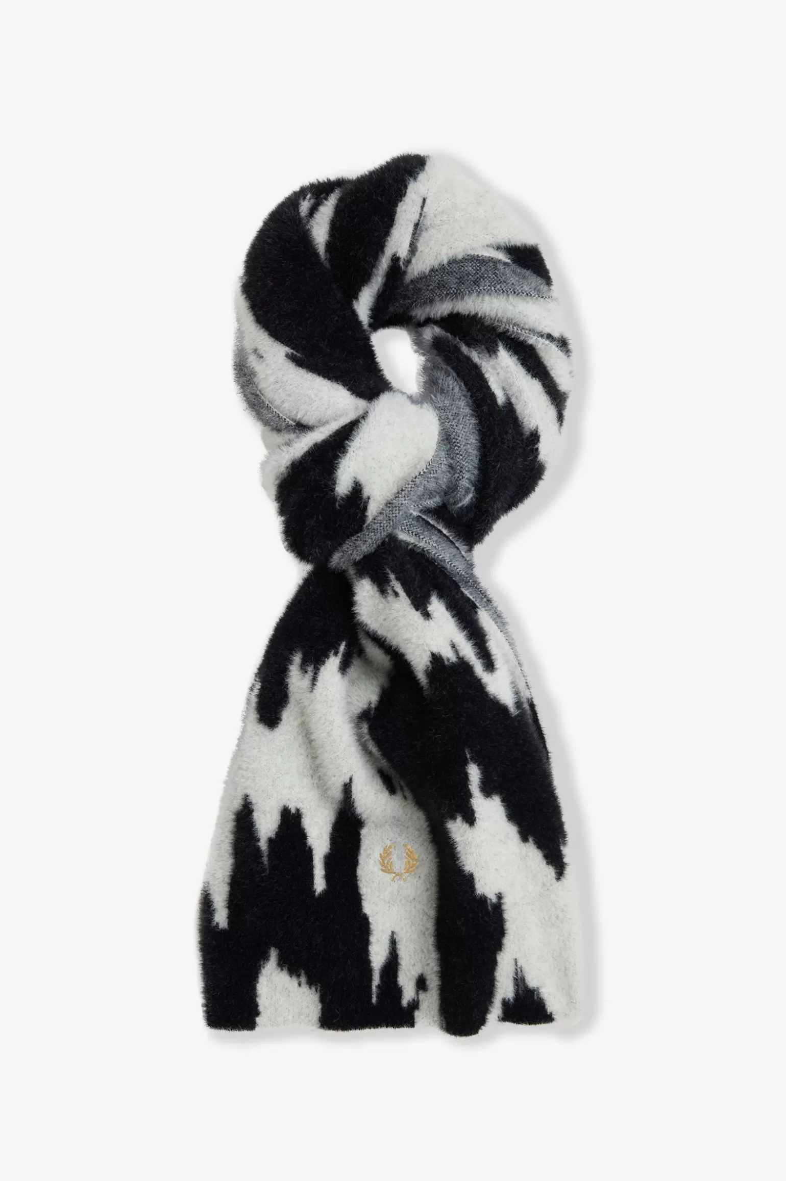 Accessoires | Accessoires^Fred Perry Amy Schal Mit Zebra-Print Ecru