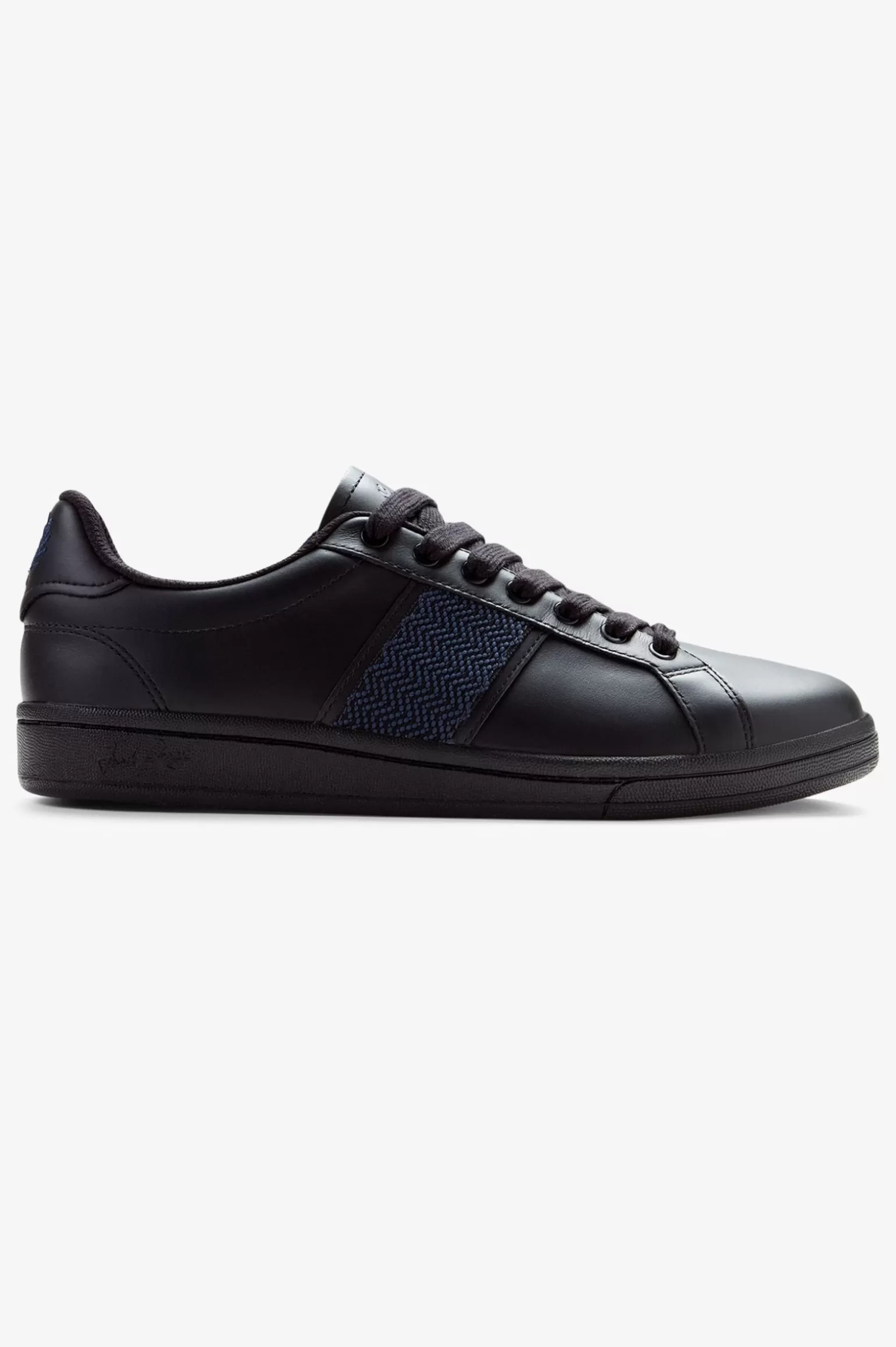 Schuhe^Fred Perry B721 Schwarz