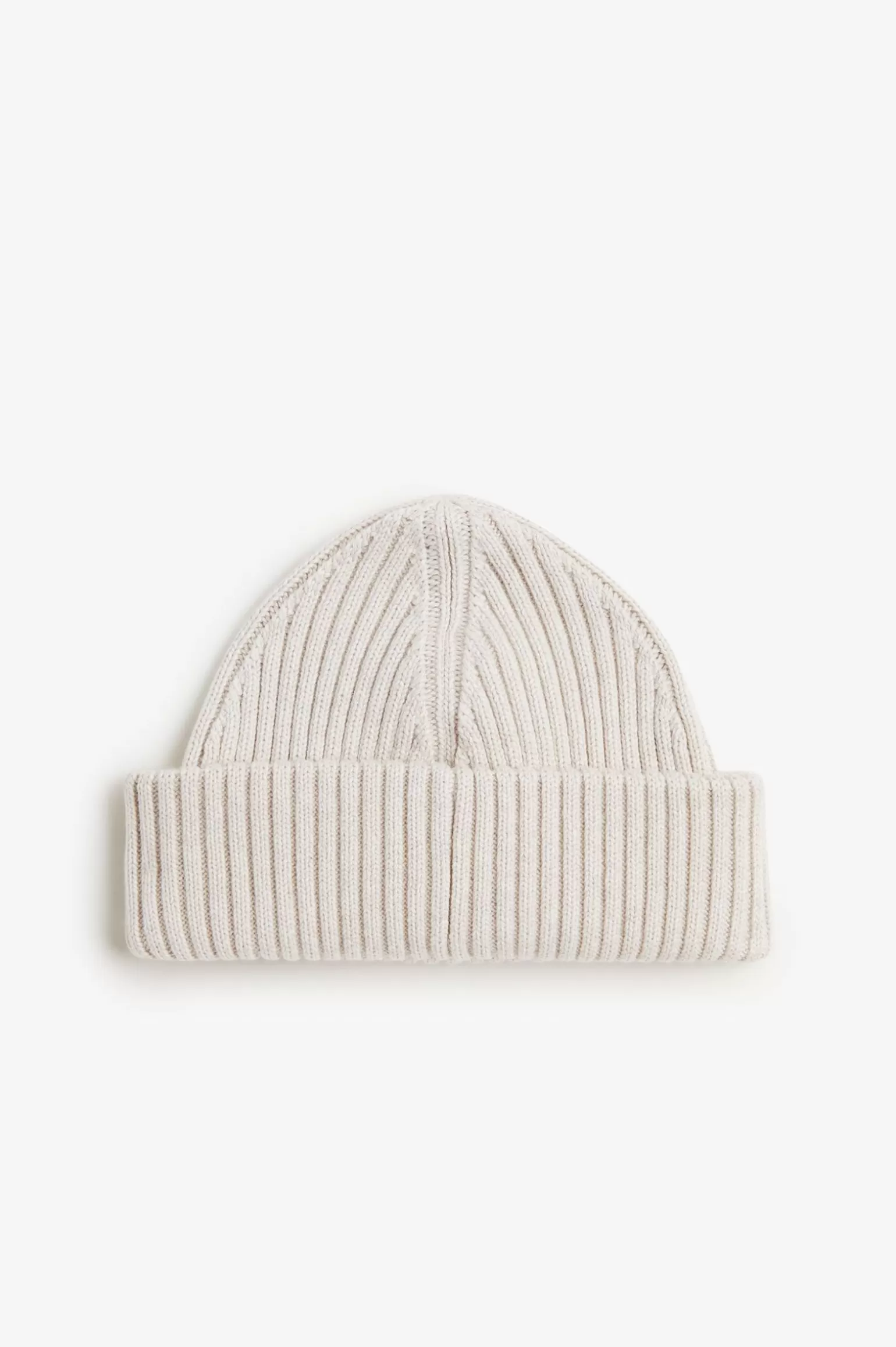 Accessoires | Accessoires^Fred Perry Beanie Aus Gerippter Baumwolle Porridge Marl