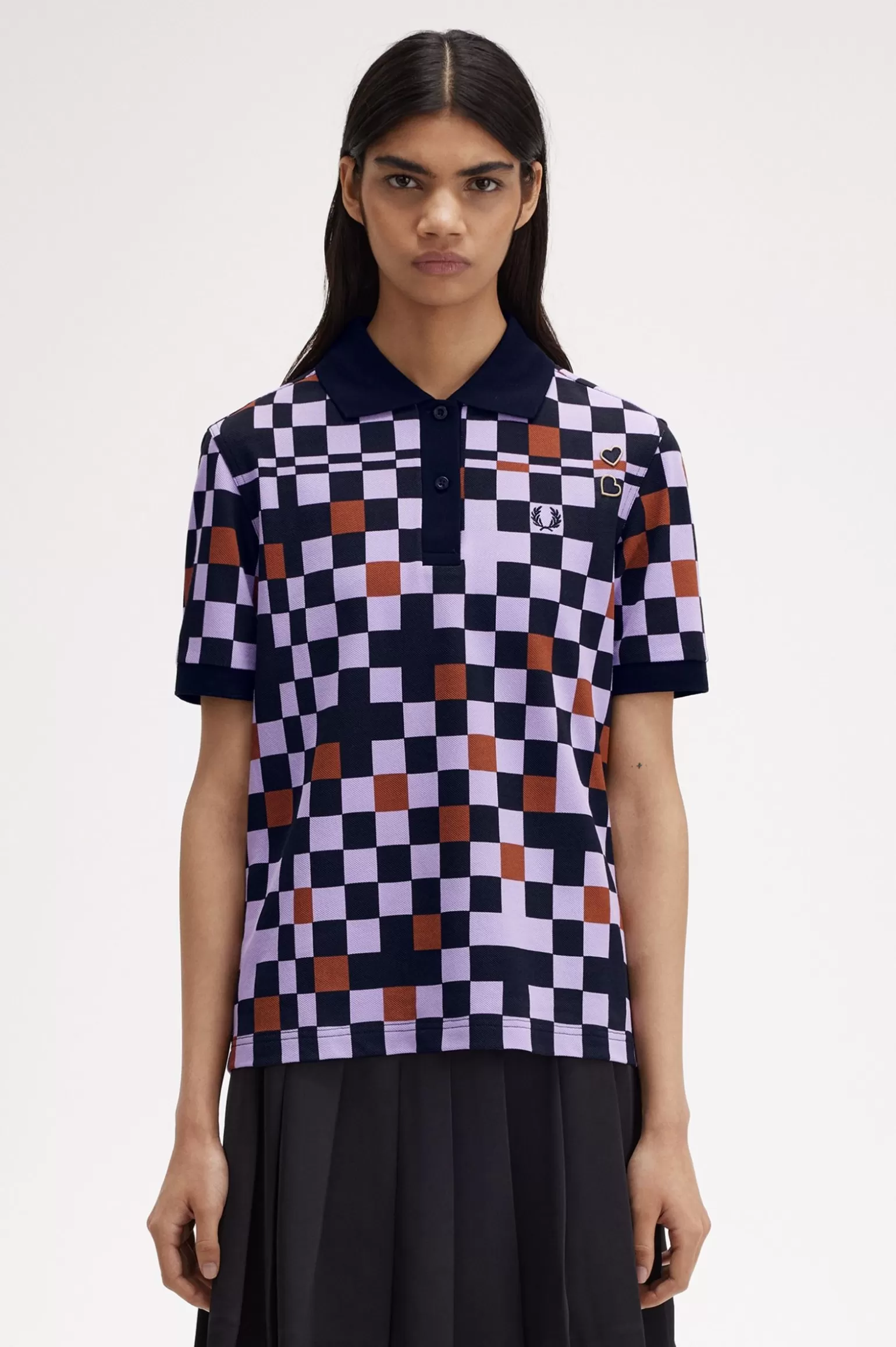 Poloshirts | T-Shirts & Tops^Fred Perry Bedrucktes Shirt Ultraviolett