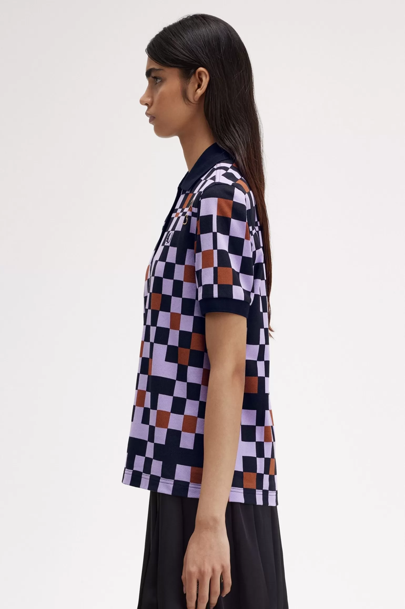 Poloshirts | T-Shirts & Tops^Fred Perry Bedrucktes Shirt Ultraviolett