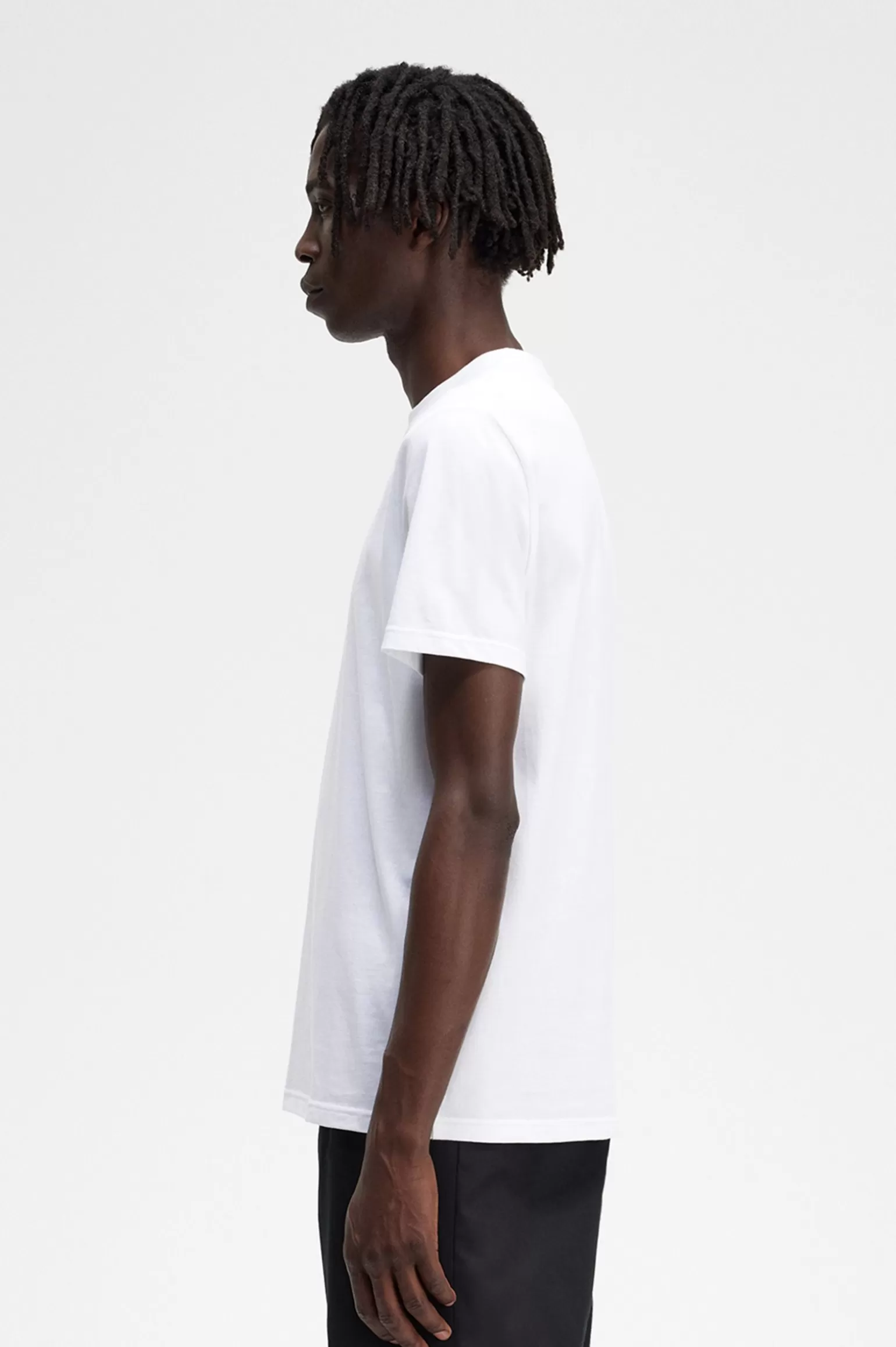 T-Shirts^Fred Perry Besticktes T-Shirt Weiß