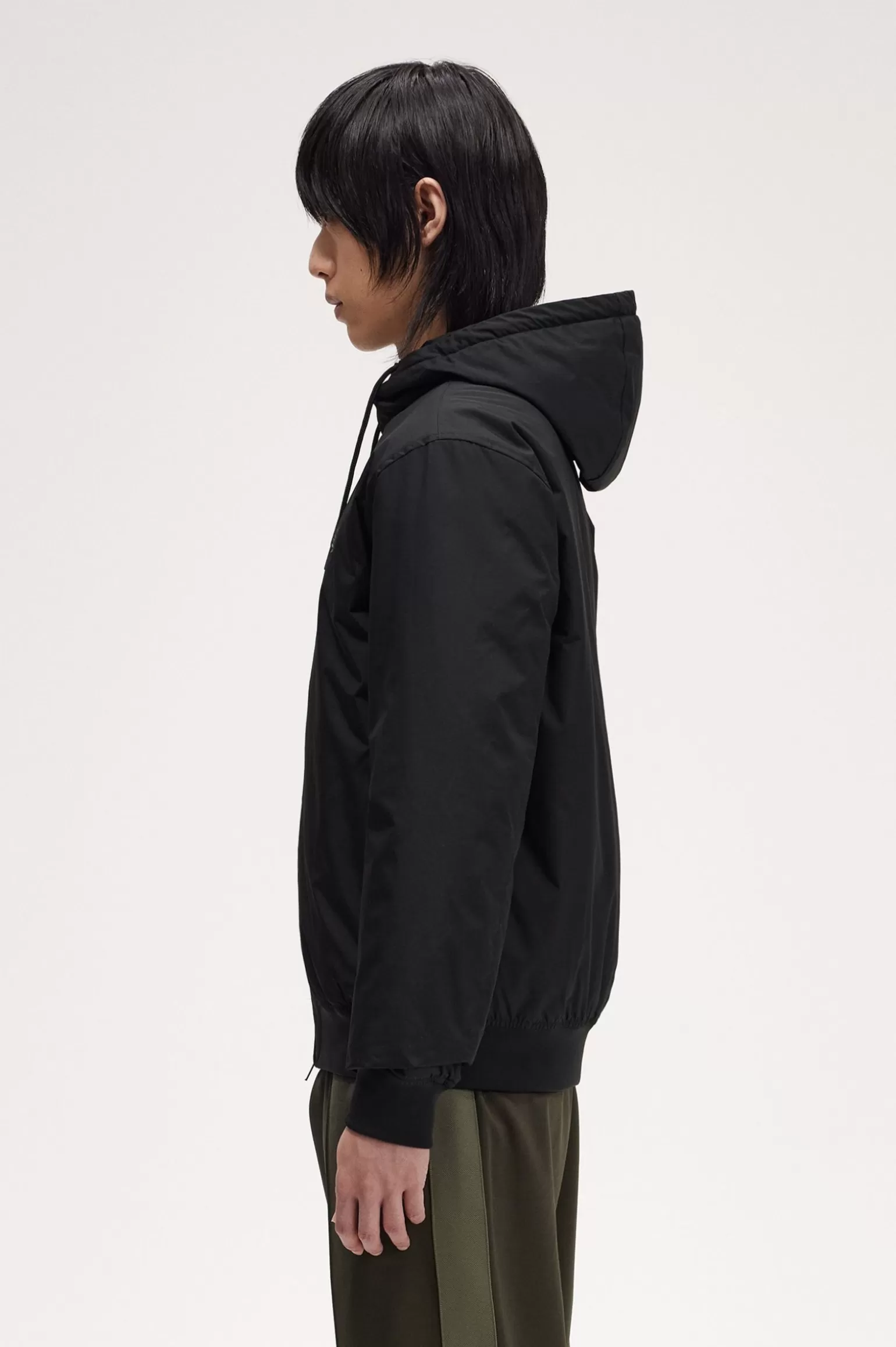 Mäntel und Jacken^Fred Perry Brentham Jacke Mit Kapuze Schwarz