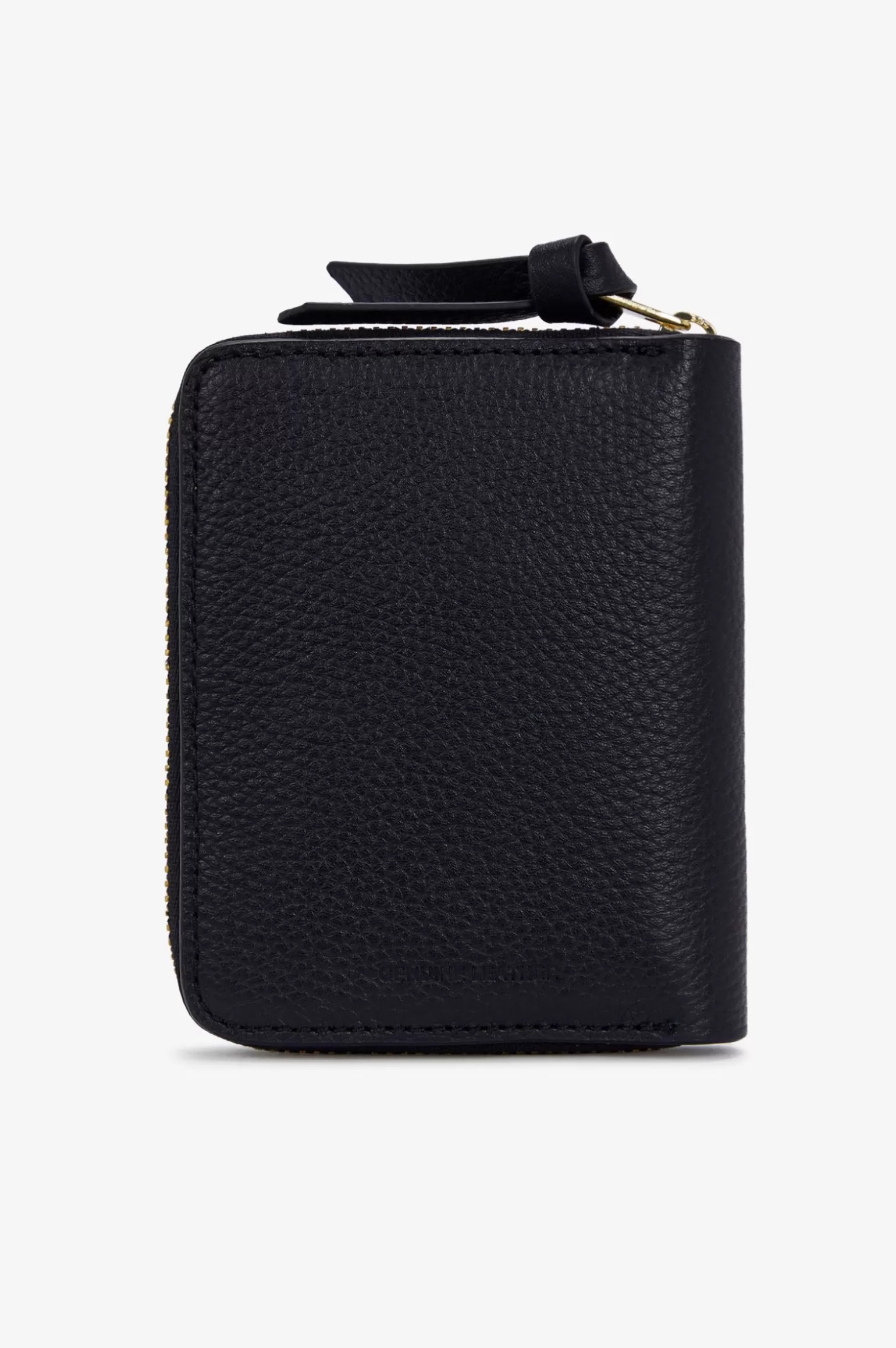 Accessoires | Accessoires^Fred Perry Brieftasche In Gewalkter Optik Mit Rundum-Reißverschluss Schwarz