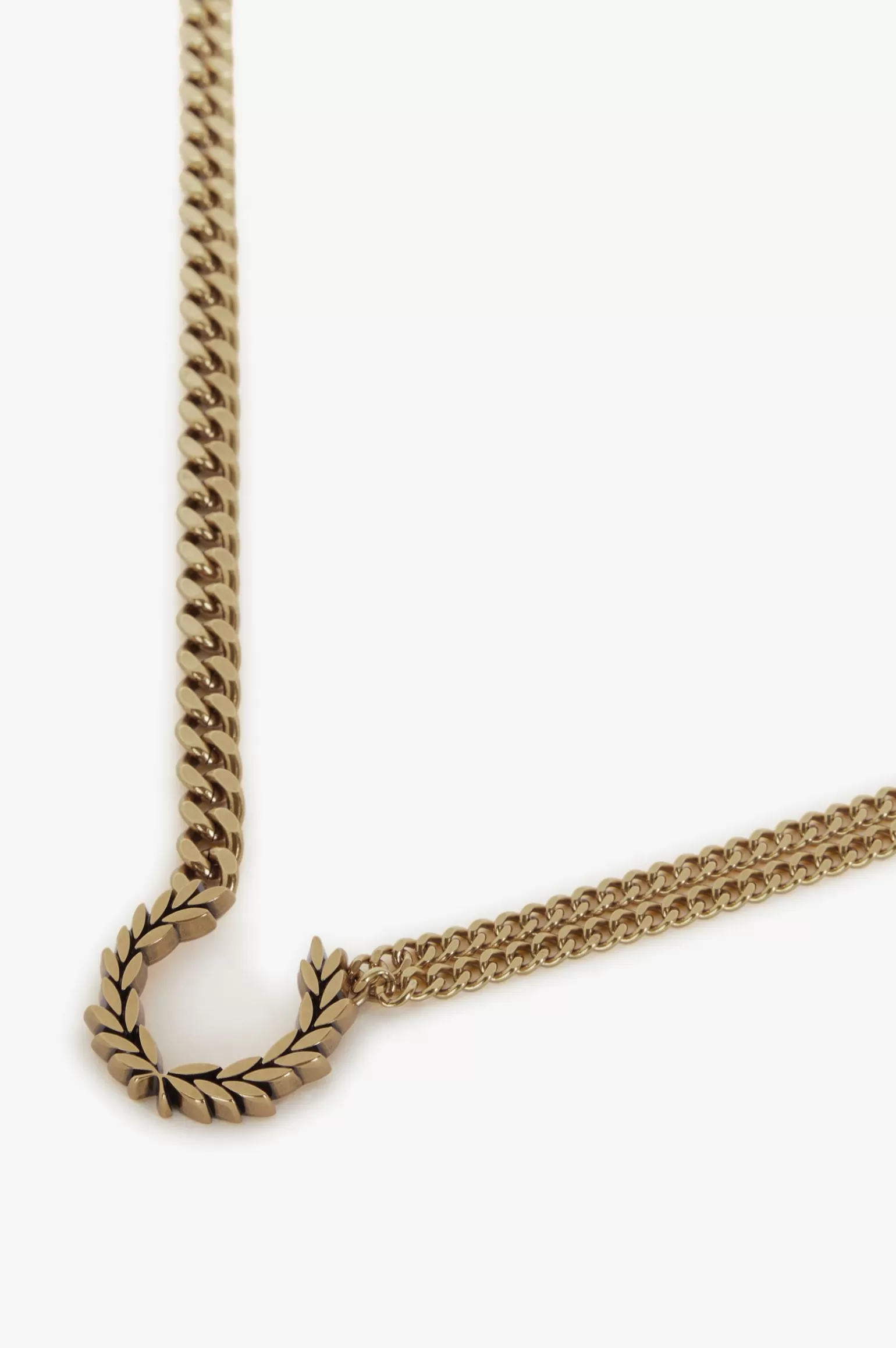 Accessoires | Accessoires^Fred Perry Doppelte Laurel Wreath Halskette Gold