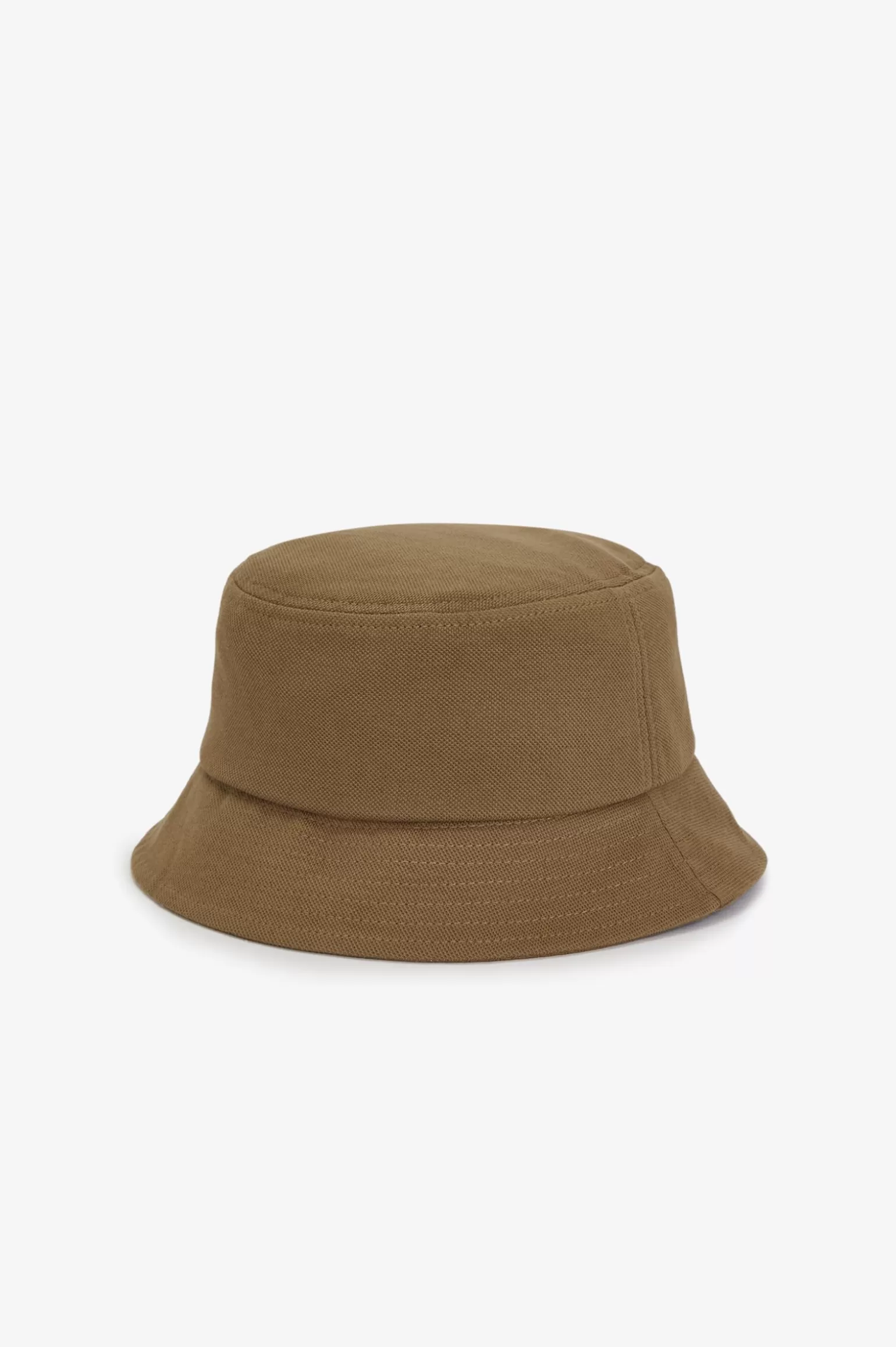 Accessoires | Accessoires^Fred Perry Fischerhut Aus Pikee Schattiertes Steingrau / Ecru