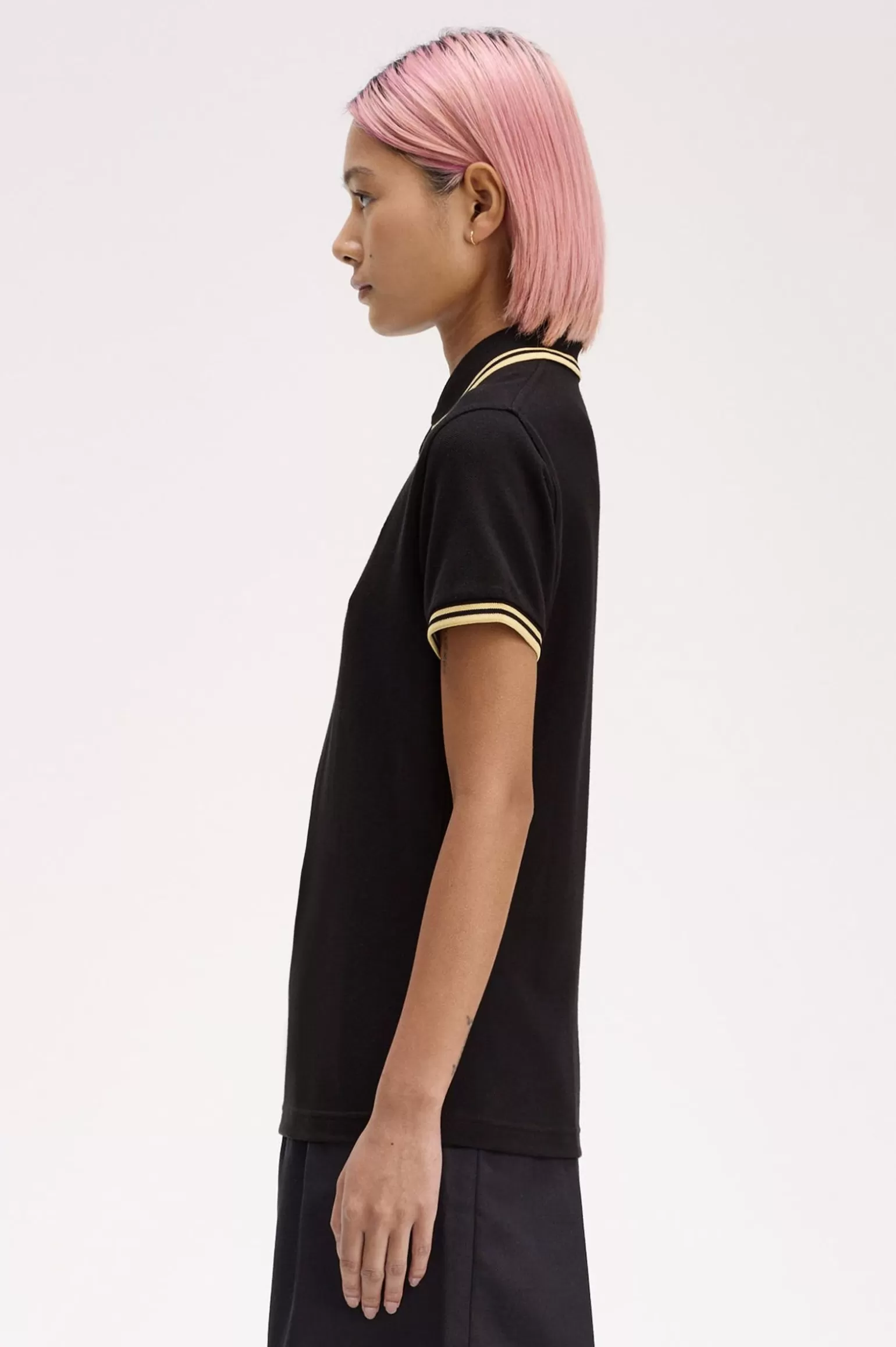 Poloshirts | T-Shirts & Tops^Fred Perry G12 Schwarz / Champagner / Champagner