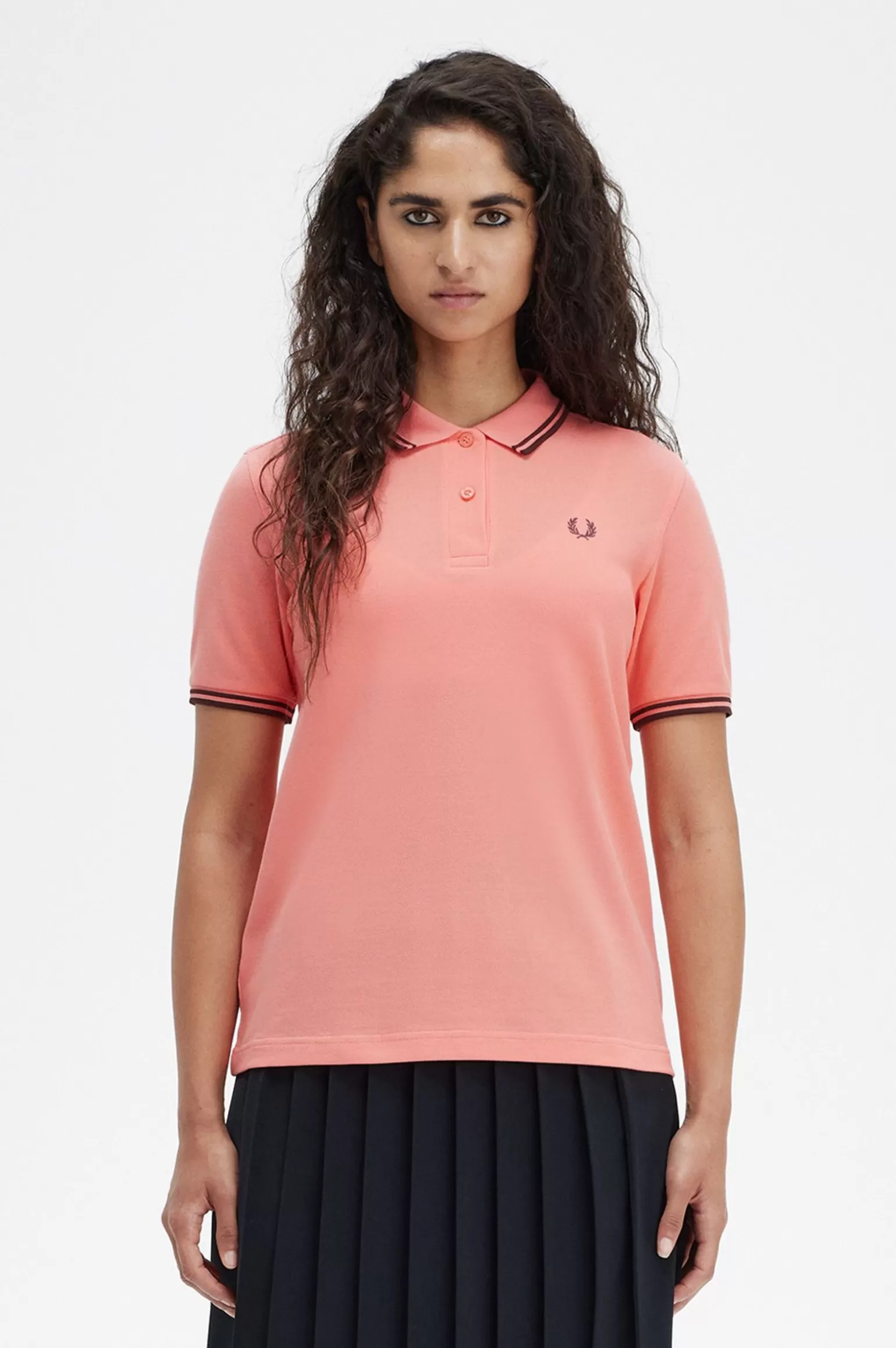 Poloshirts^Fred Perry G3600 Coral Heat