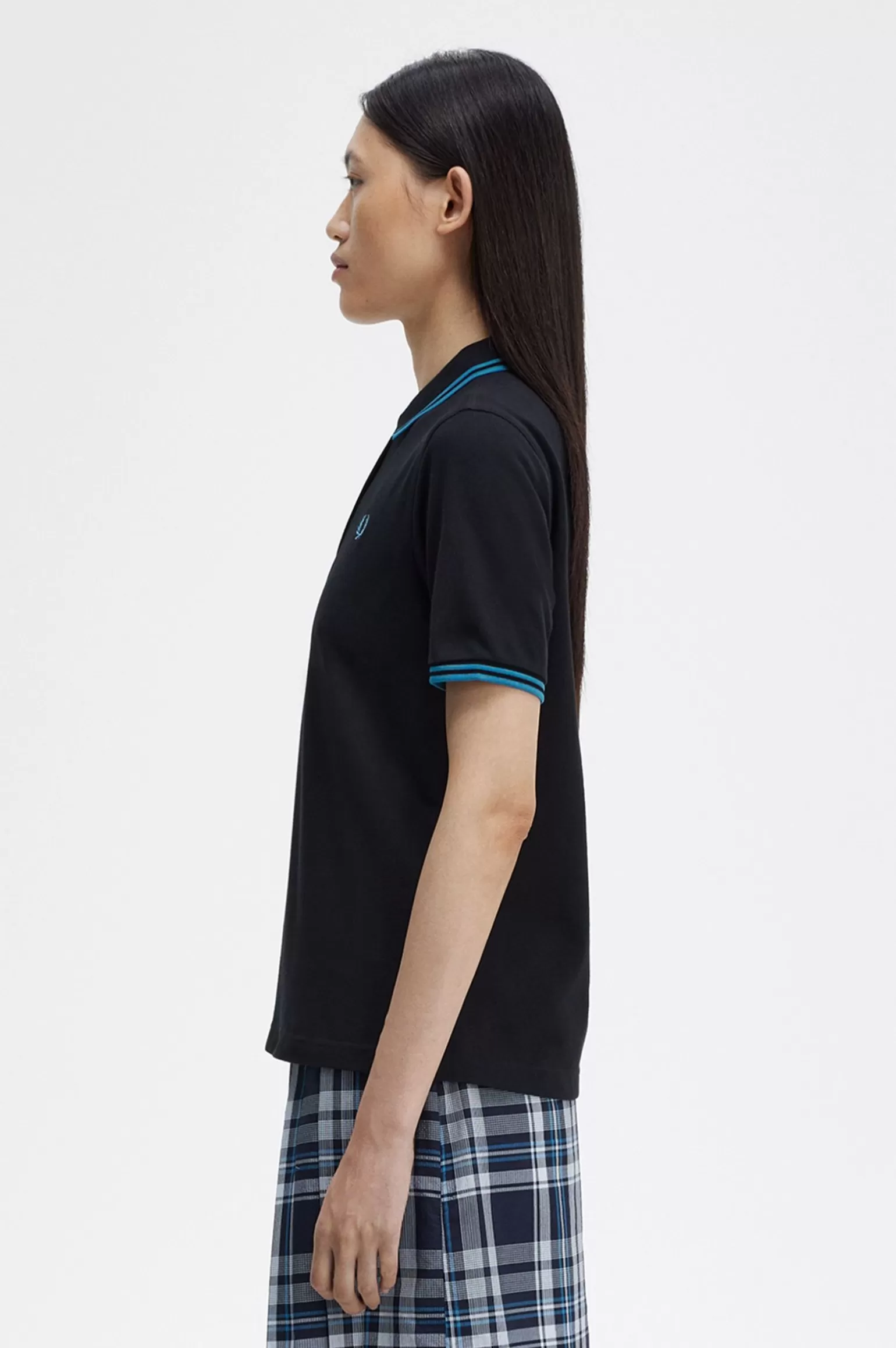Poloshirts^Fred Perry G3600 Schwarz / Runaway Bay Ocean / Runaway Bay Ocean