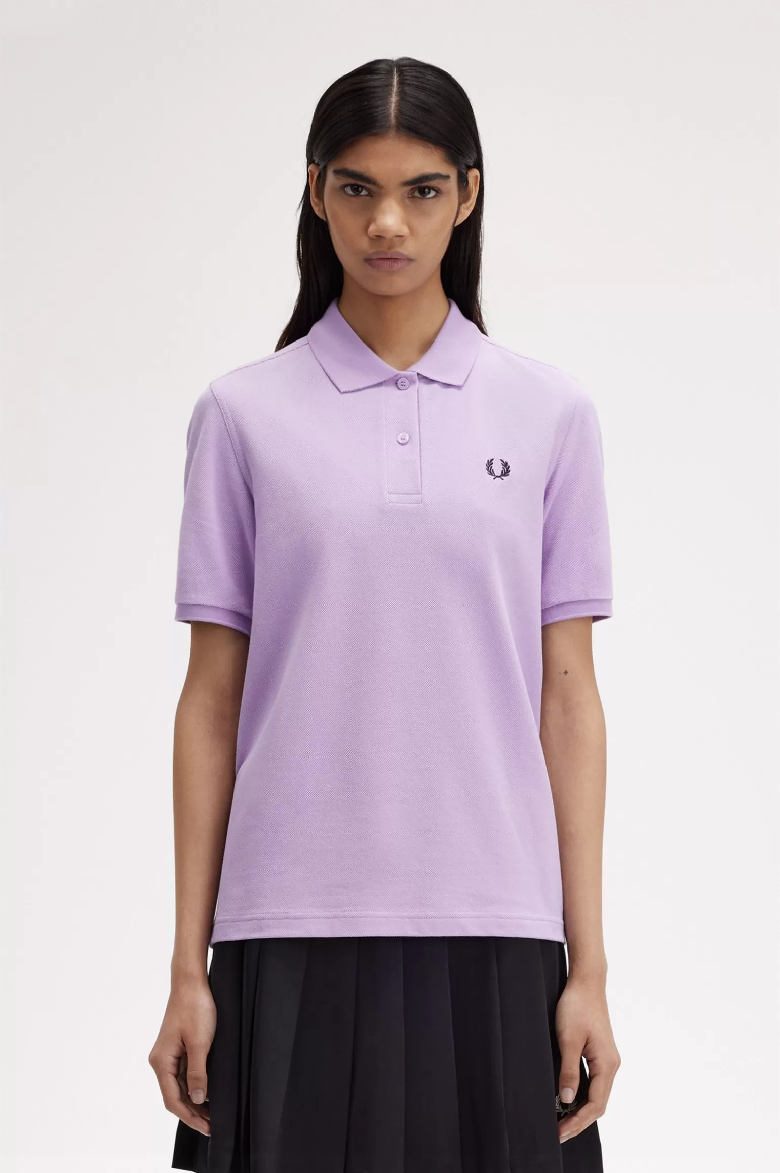 Poloshirts | T-Shirts & Tops^Fred Perry G6000 Lila / Marineblau