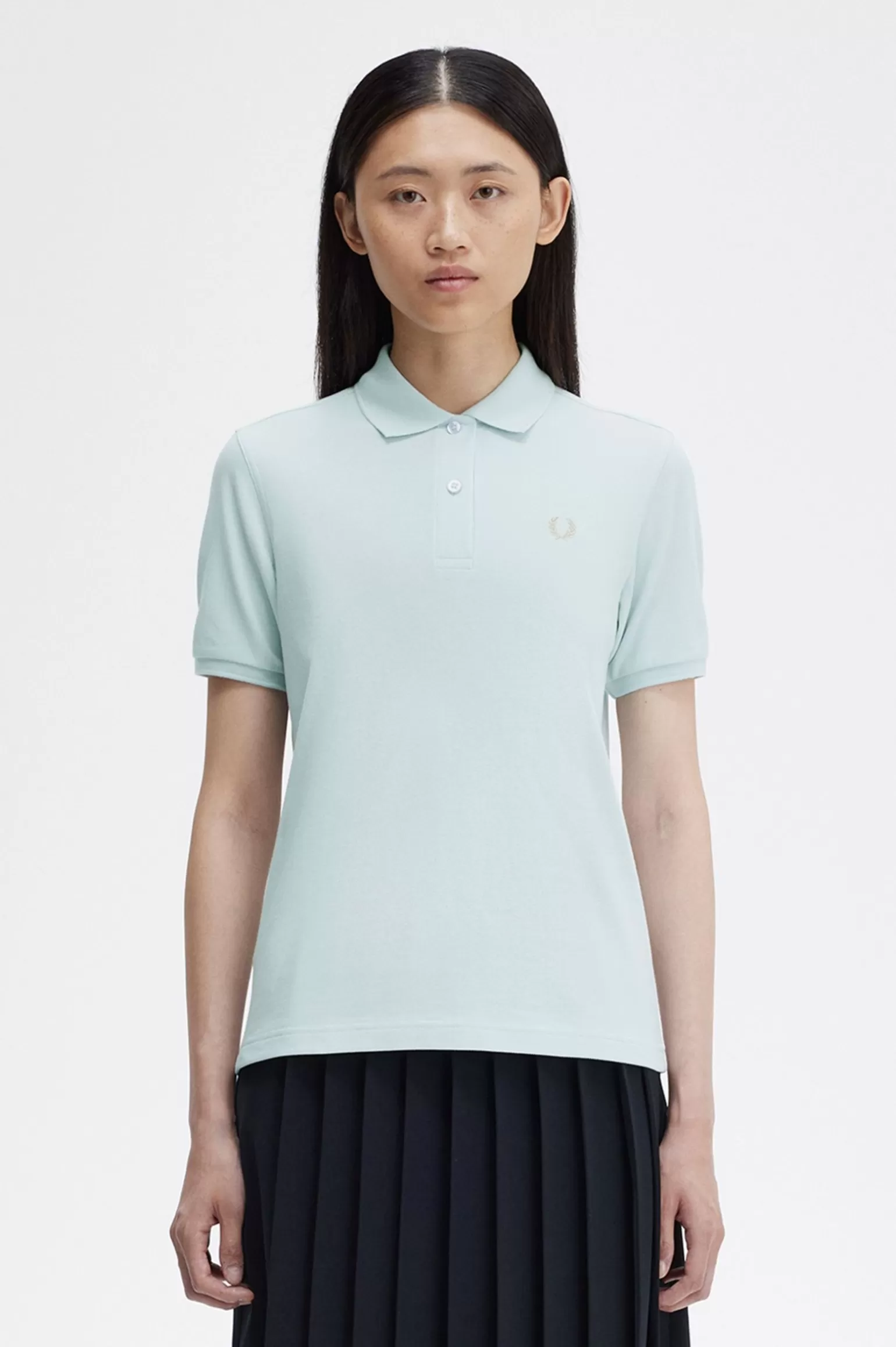 Poloshirts^Fred Perry G6000 Heller Eisfarbton / Warmes Grau