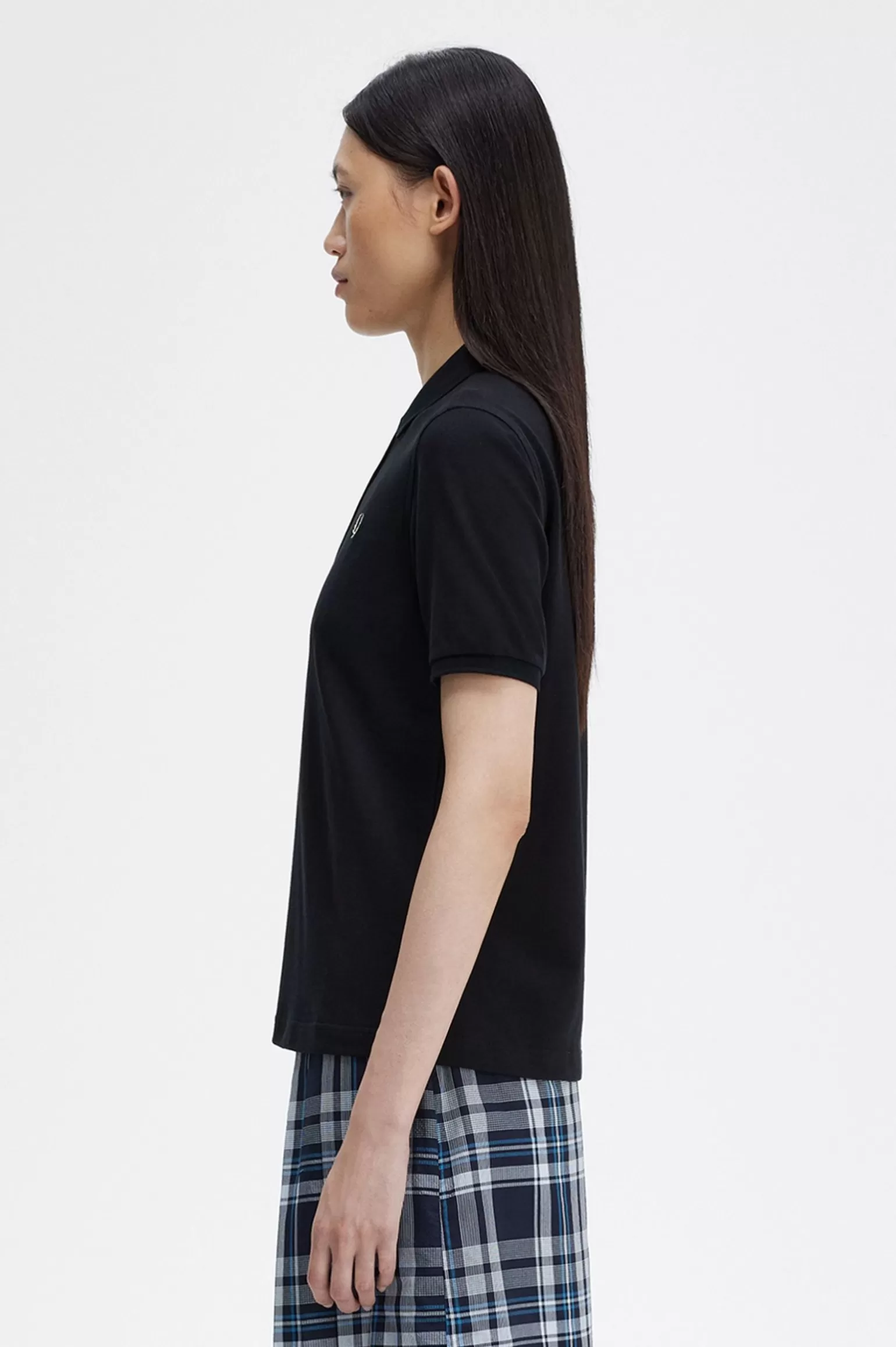 Poloshirts^Fred Perry G6000 Schwarz / Hellbeige