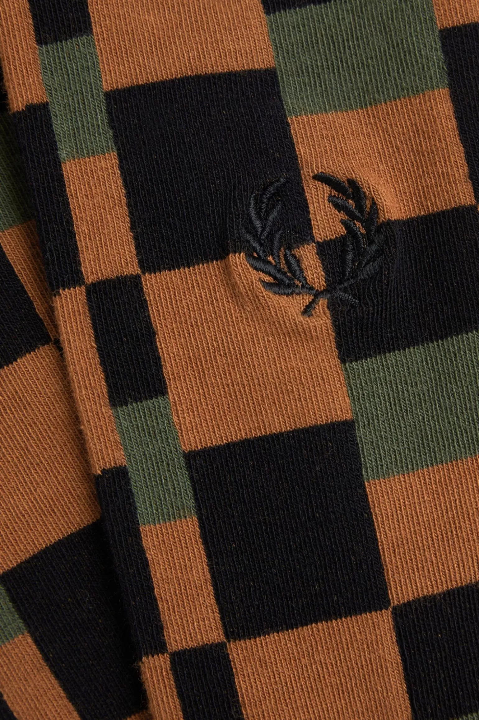 Accessoires | Accessoires^Fred Perry Gebürstete Socken Mit Glitch-Print Marmelade