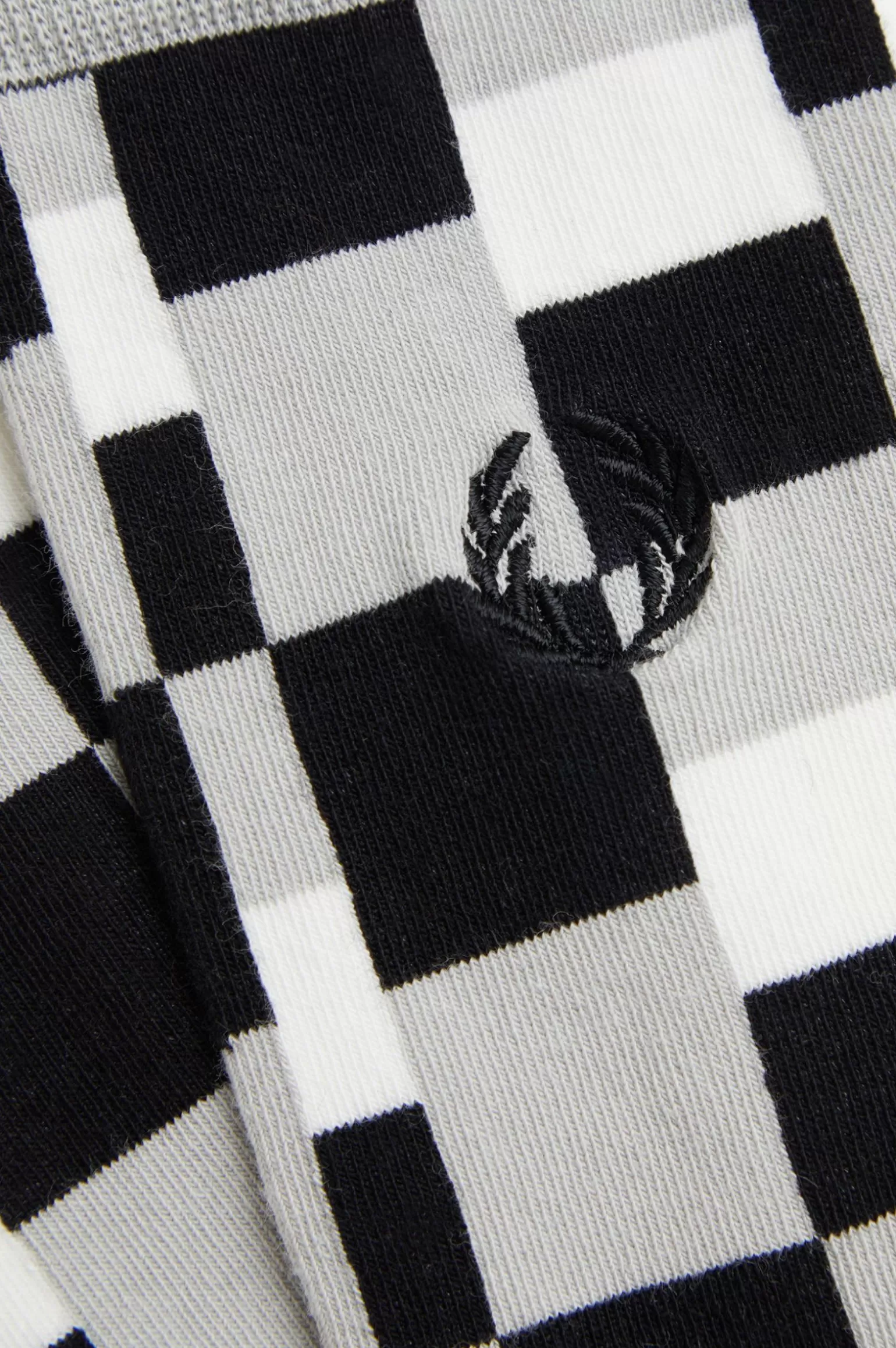 Accessoires | Accessoires^Fred Perry Gebürstete Socken Mit Glitch-Print Kalkstein
