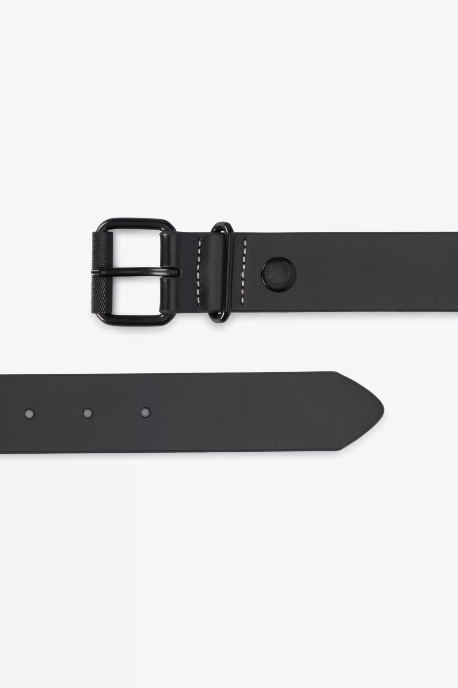 Accessoires | Accessoires^Fred Perry Gürtel Aus Boxkalbleder Schwarz