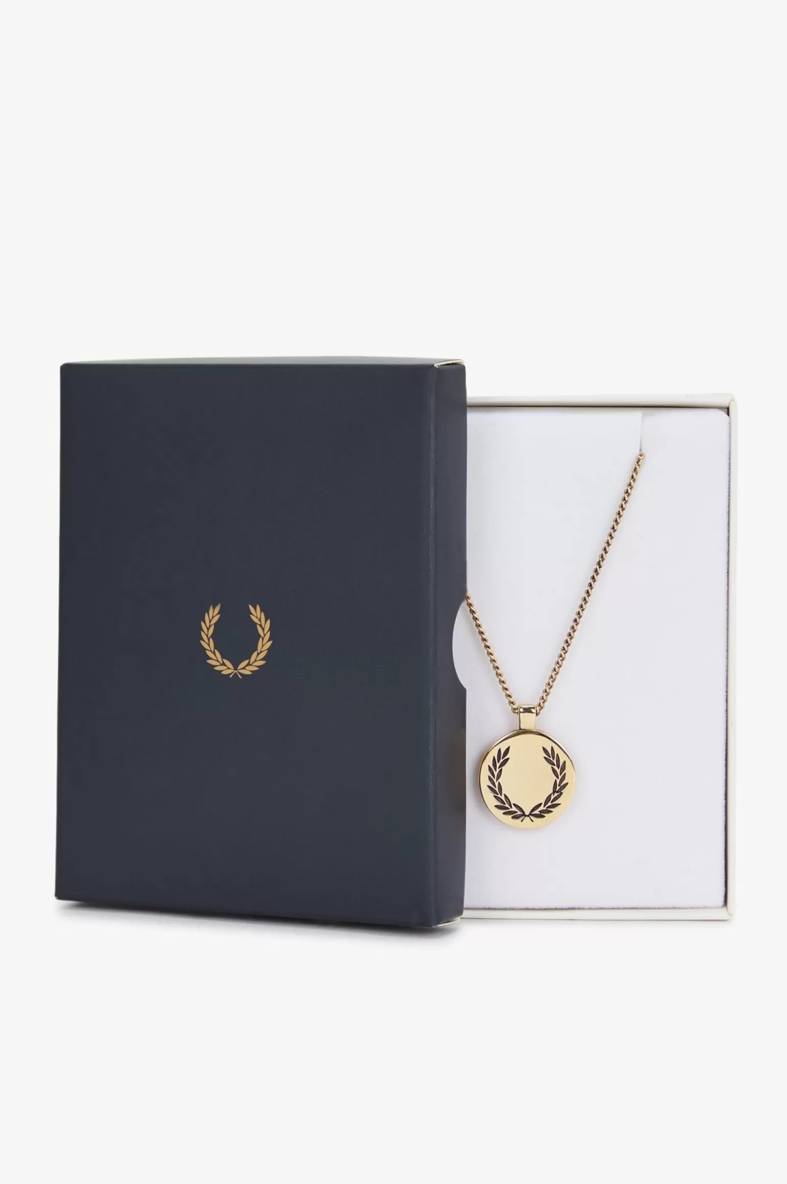 Accessoires | Accessoires^Fred Perry Halskette Mit Laurel Wreath Anhänger Gold