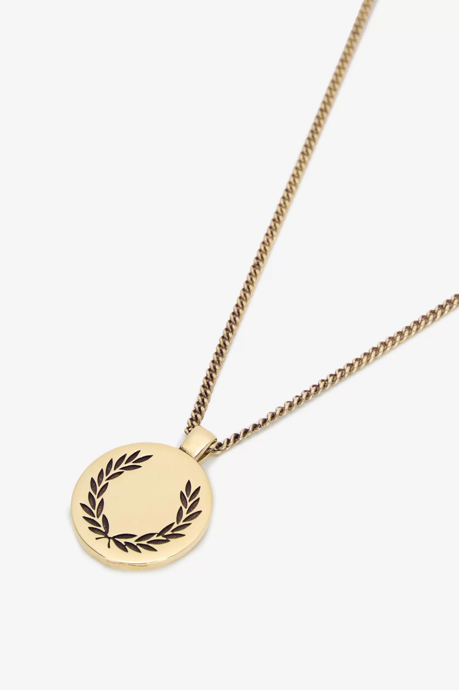 Accessoires | Accessoires^Fred Perry Halskette Mit Laurel Wreath Anhänger Gold