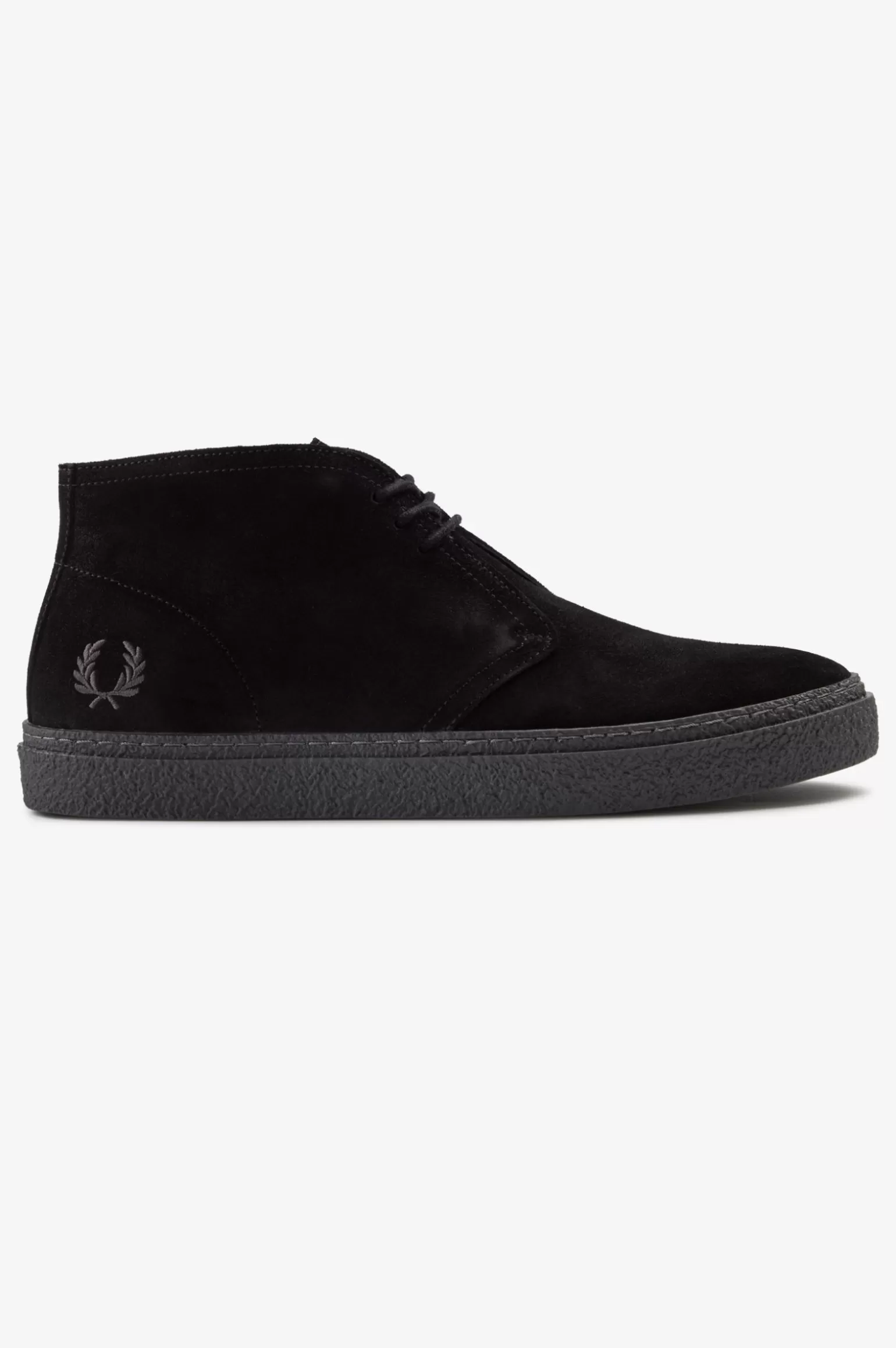 Schuhe^Fred Perry Hawley Schwarz