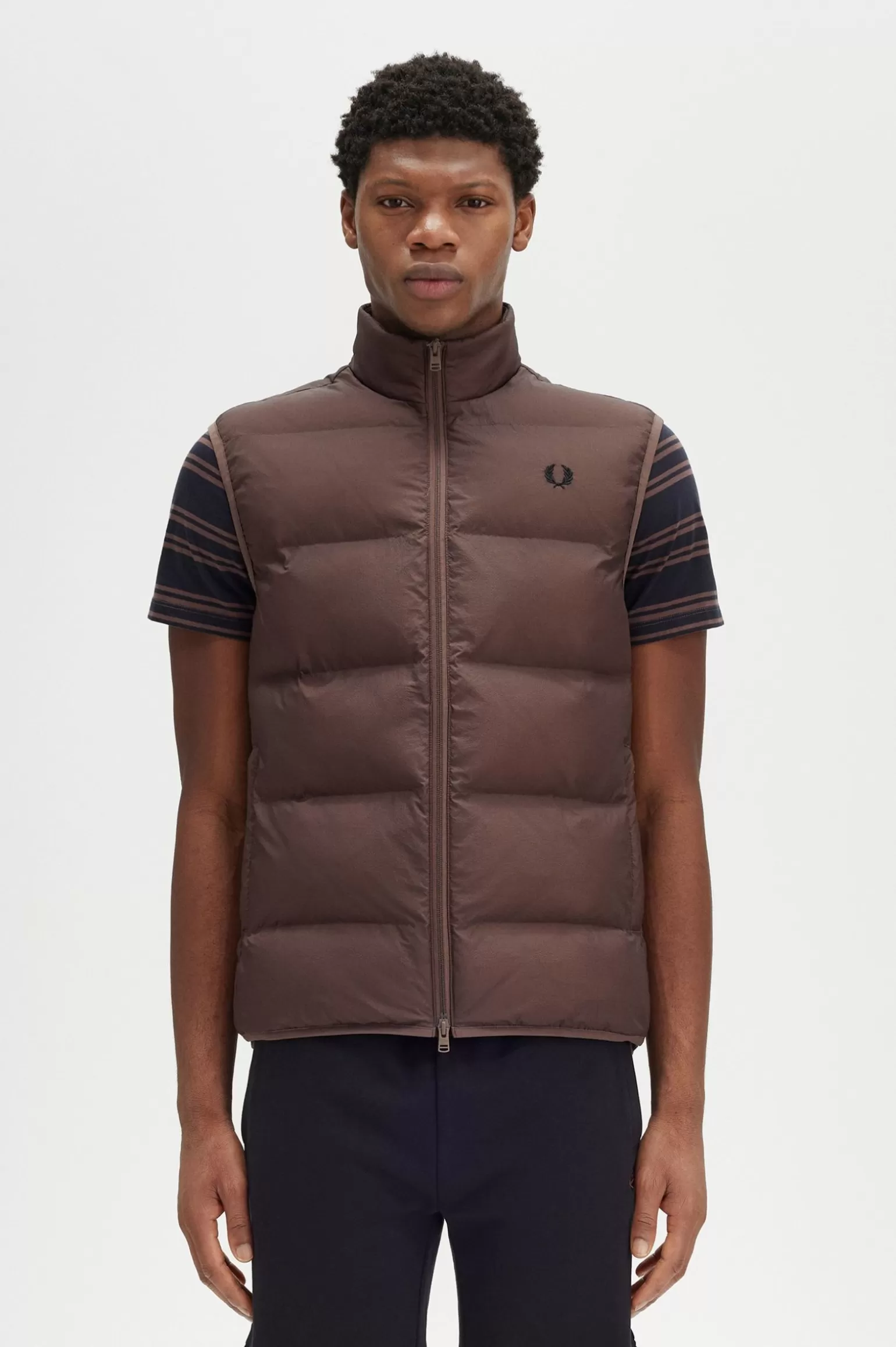 Mäntel und Jacken^Fred Perry Isolierte Weste Carrington Brick