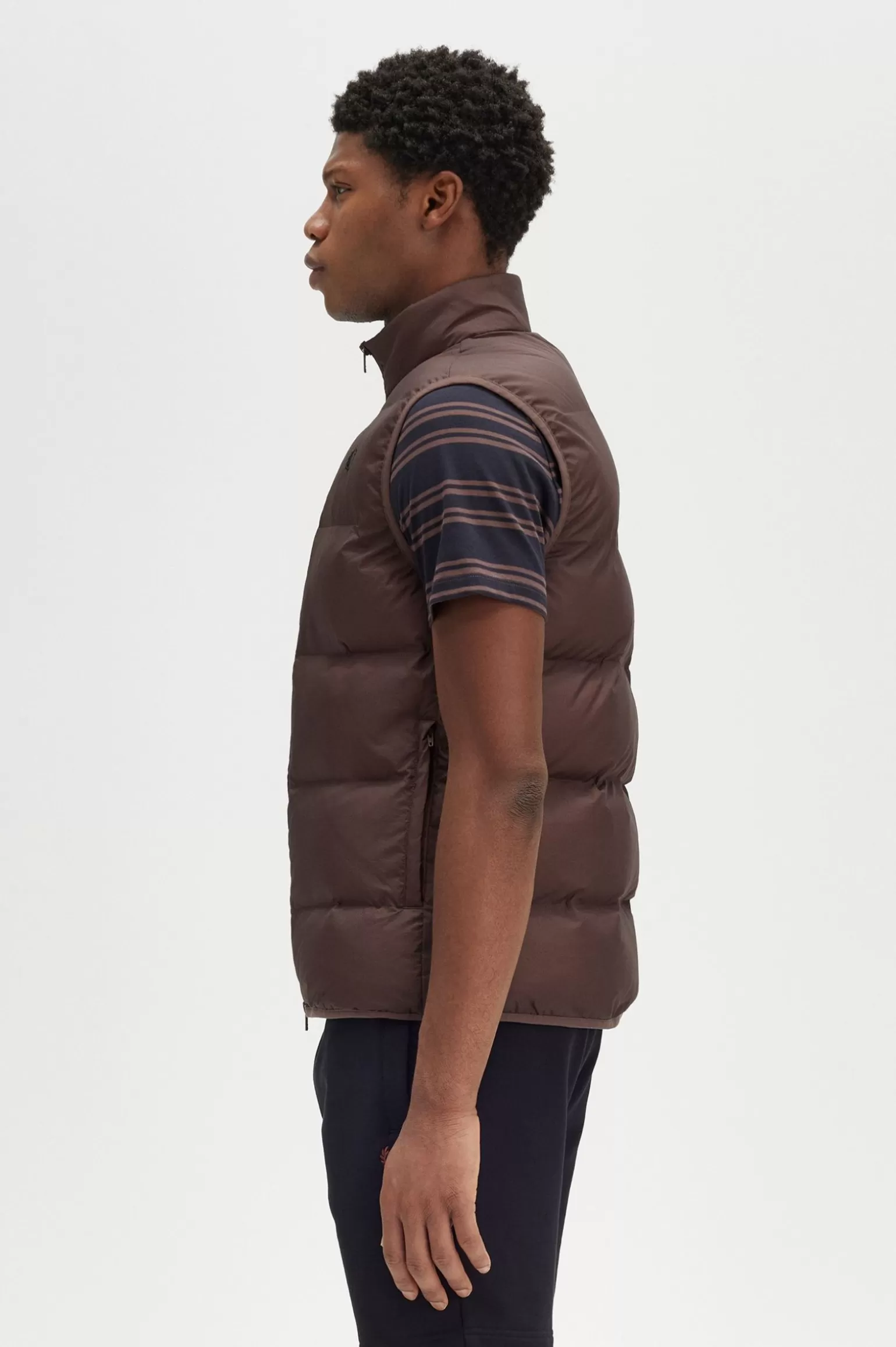 Mäntel und Jacken^Fred Perry Isolierte Weste Carrington Brick