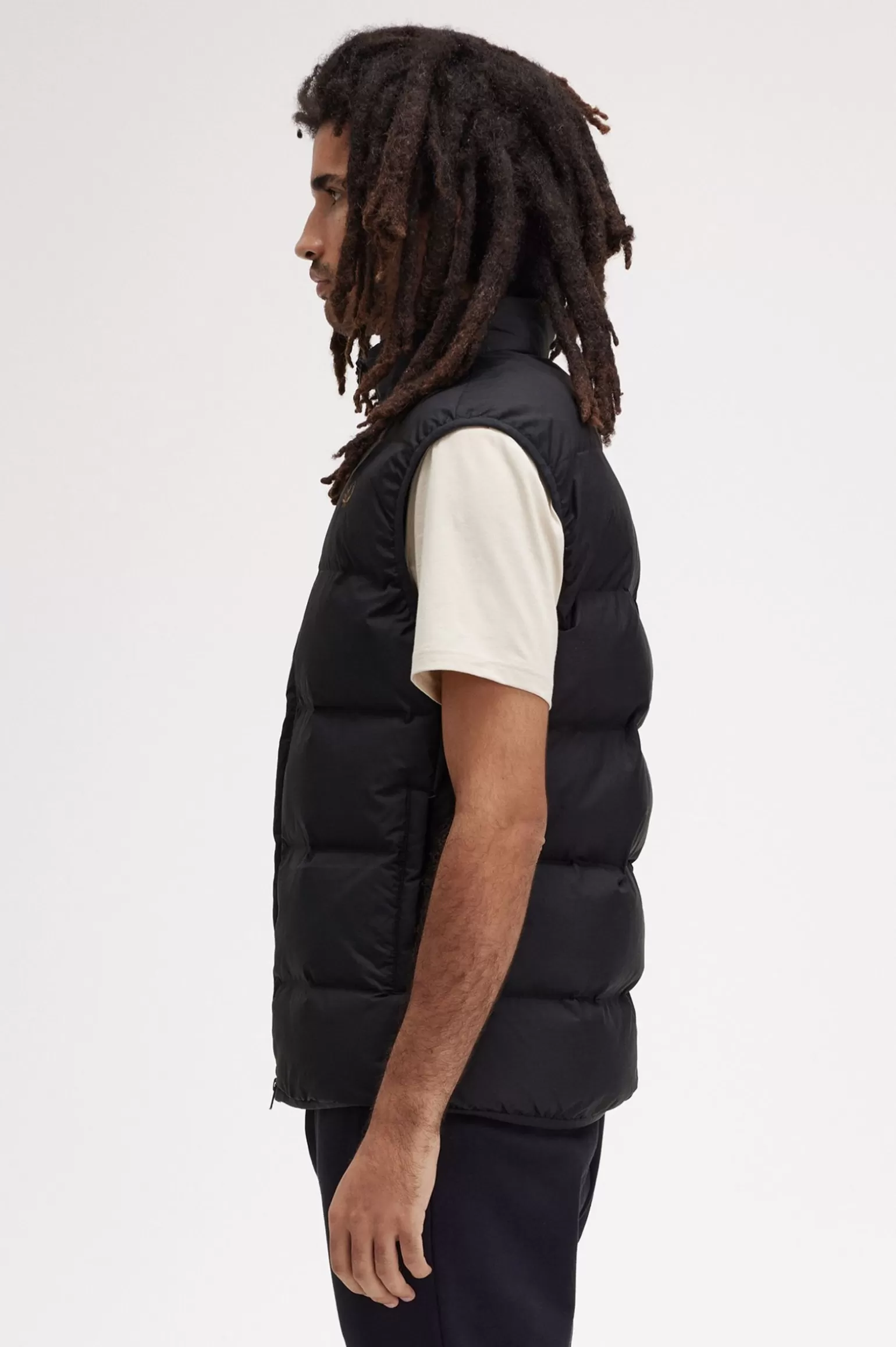 Mäntel und Jacken^Fred Perry Isolierte Weste Schwarz