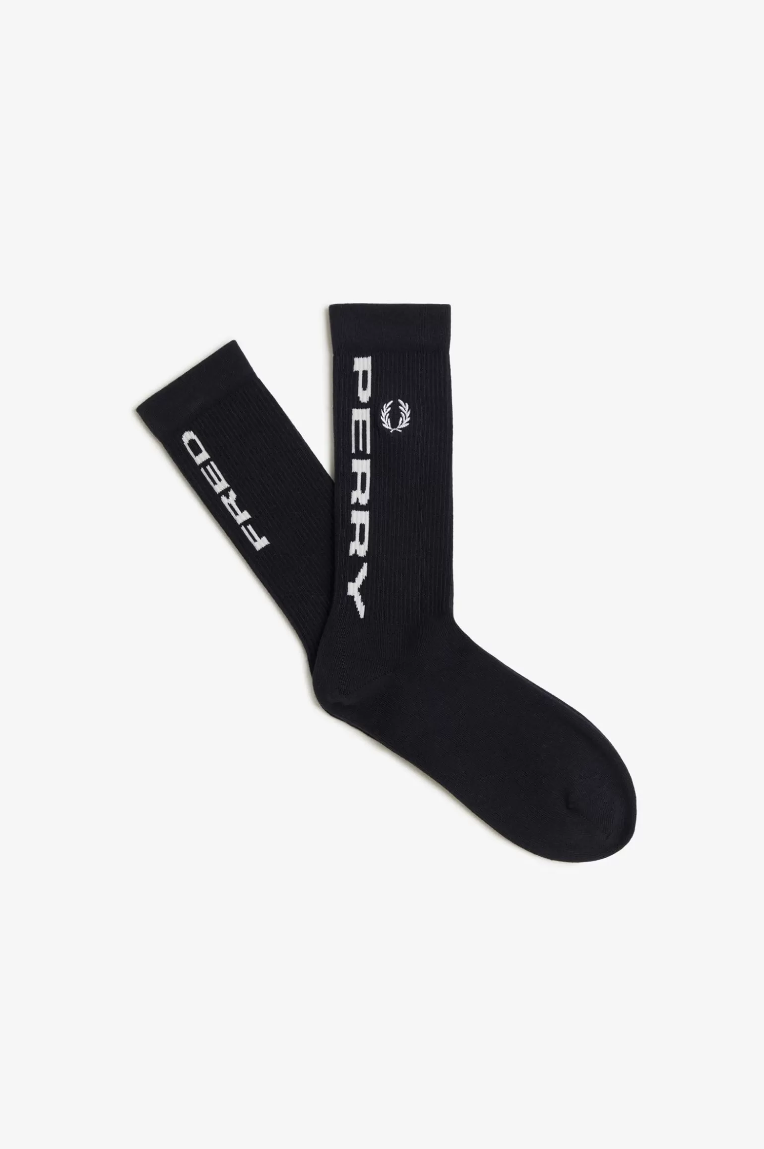 Accessoires | Accessoires^Fred Perry Jacquard-Socken Schwarz