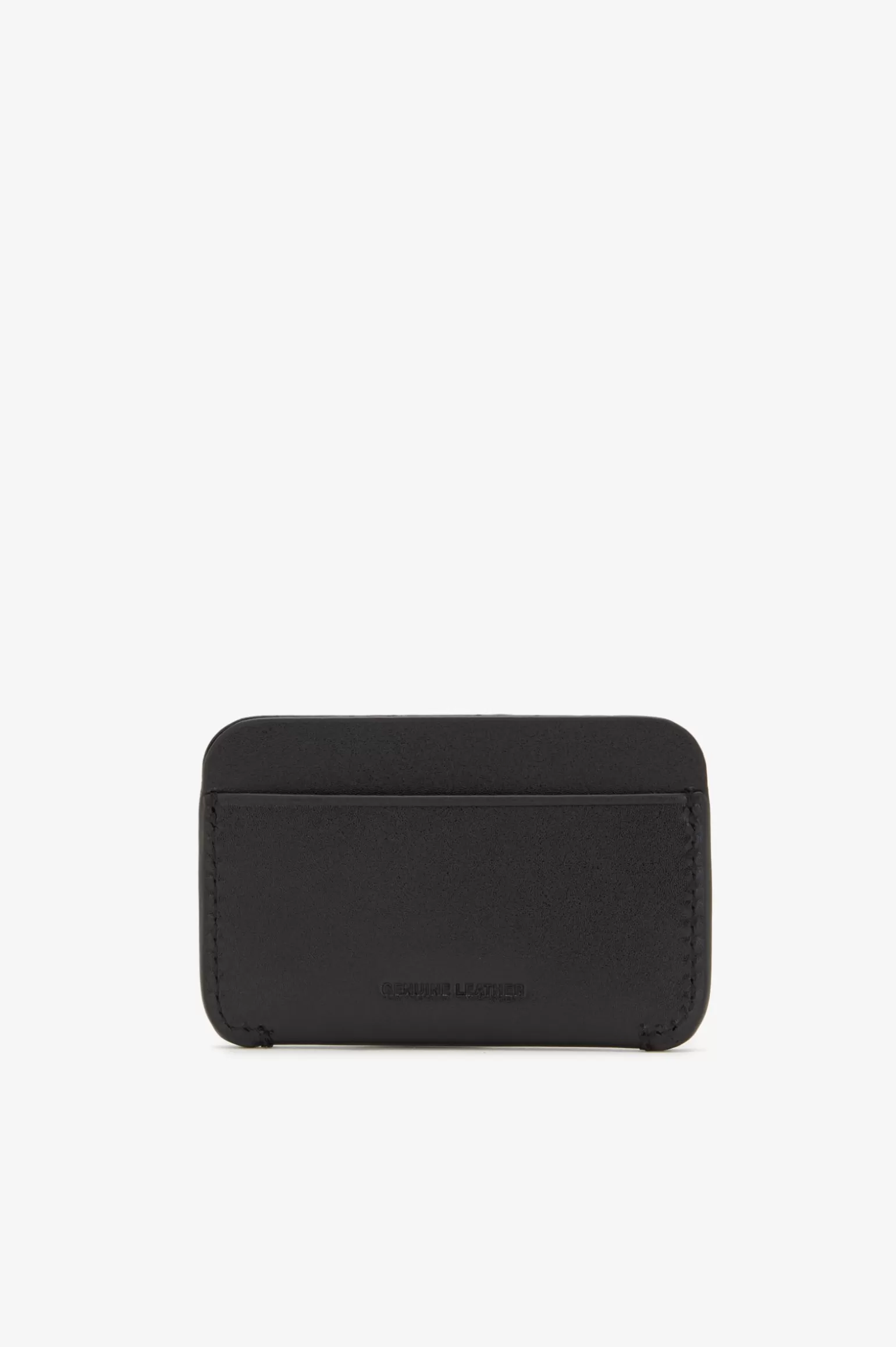 Accessoires | Accessoires^Fred Perry Kartenetui Aus Brüniertem Leder Schwarz