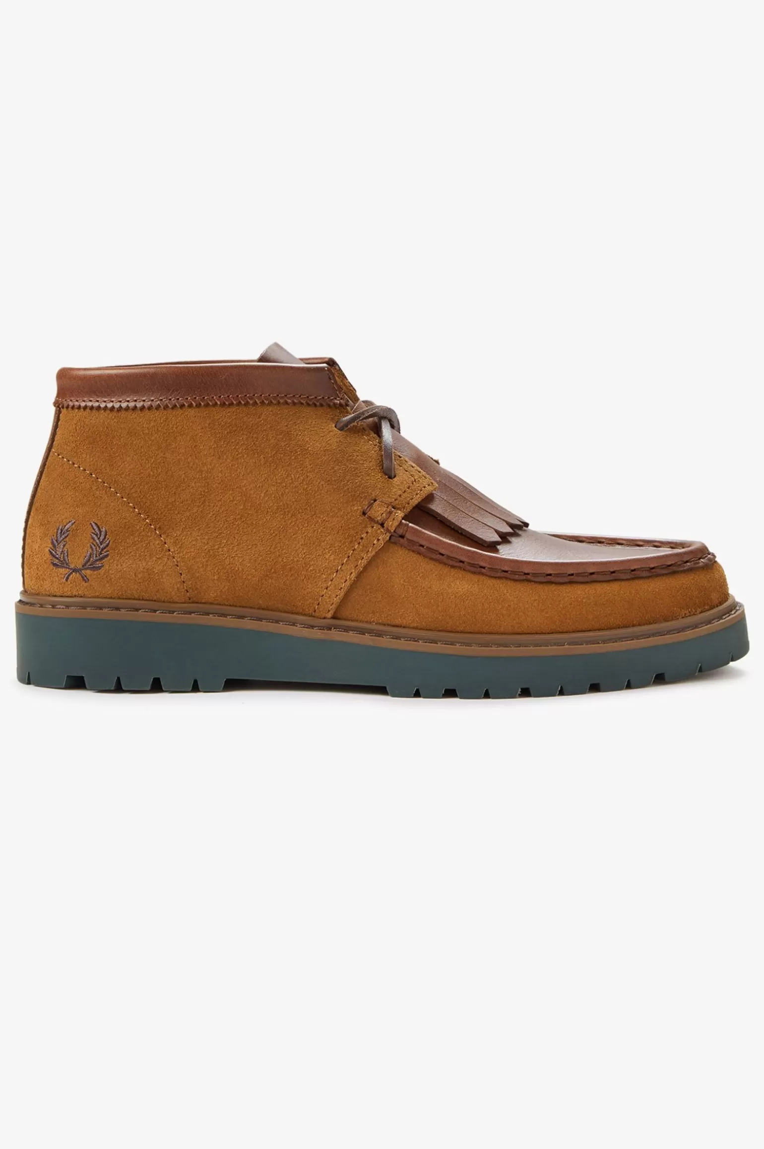 Schuhe^Fred Perry Kenney Mid Wildleder / Leder