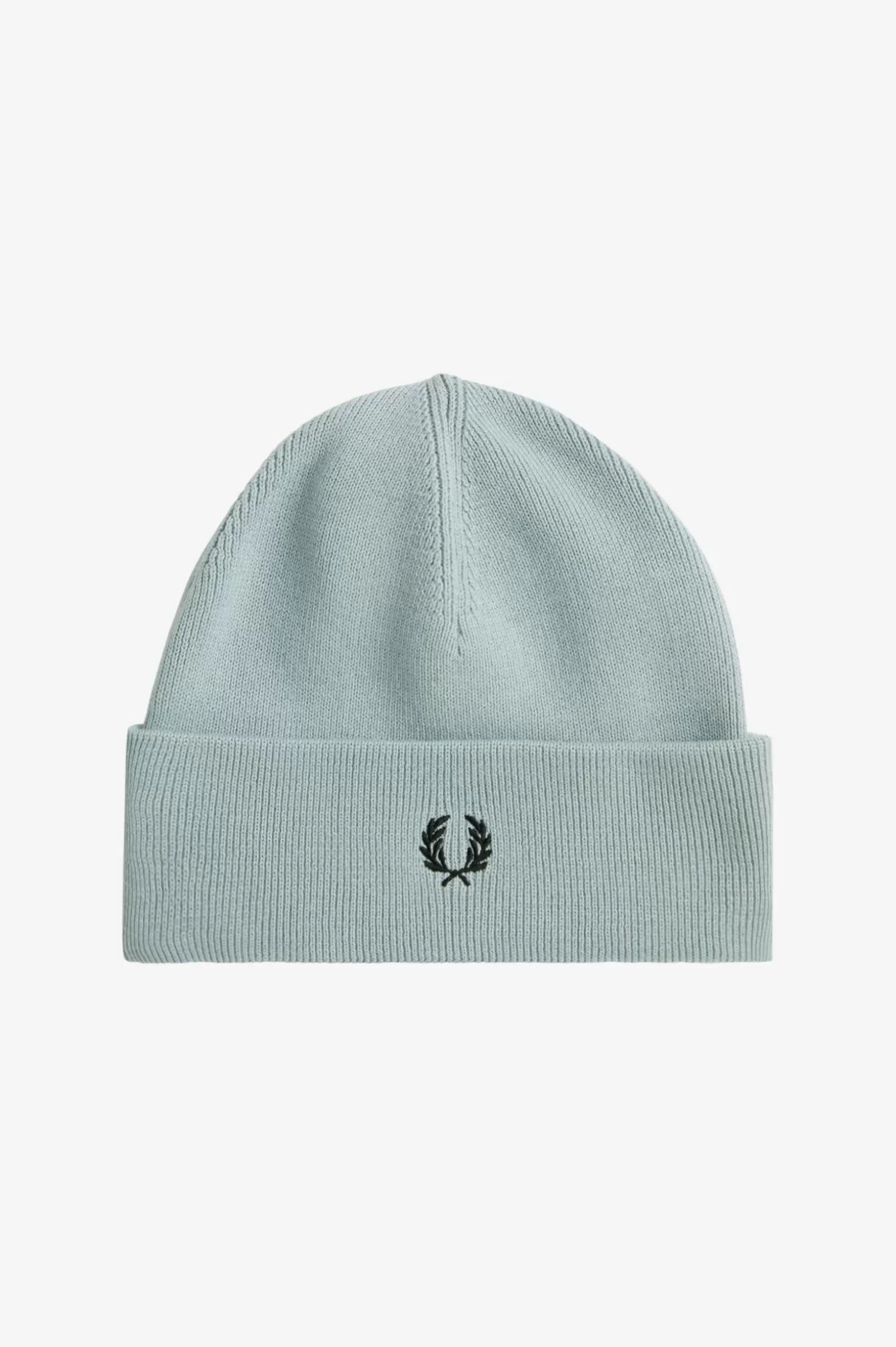 Accessoires | Accessoires^Fred Perry Klassische Beanie-Mütze Silberblau / Schwarz