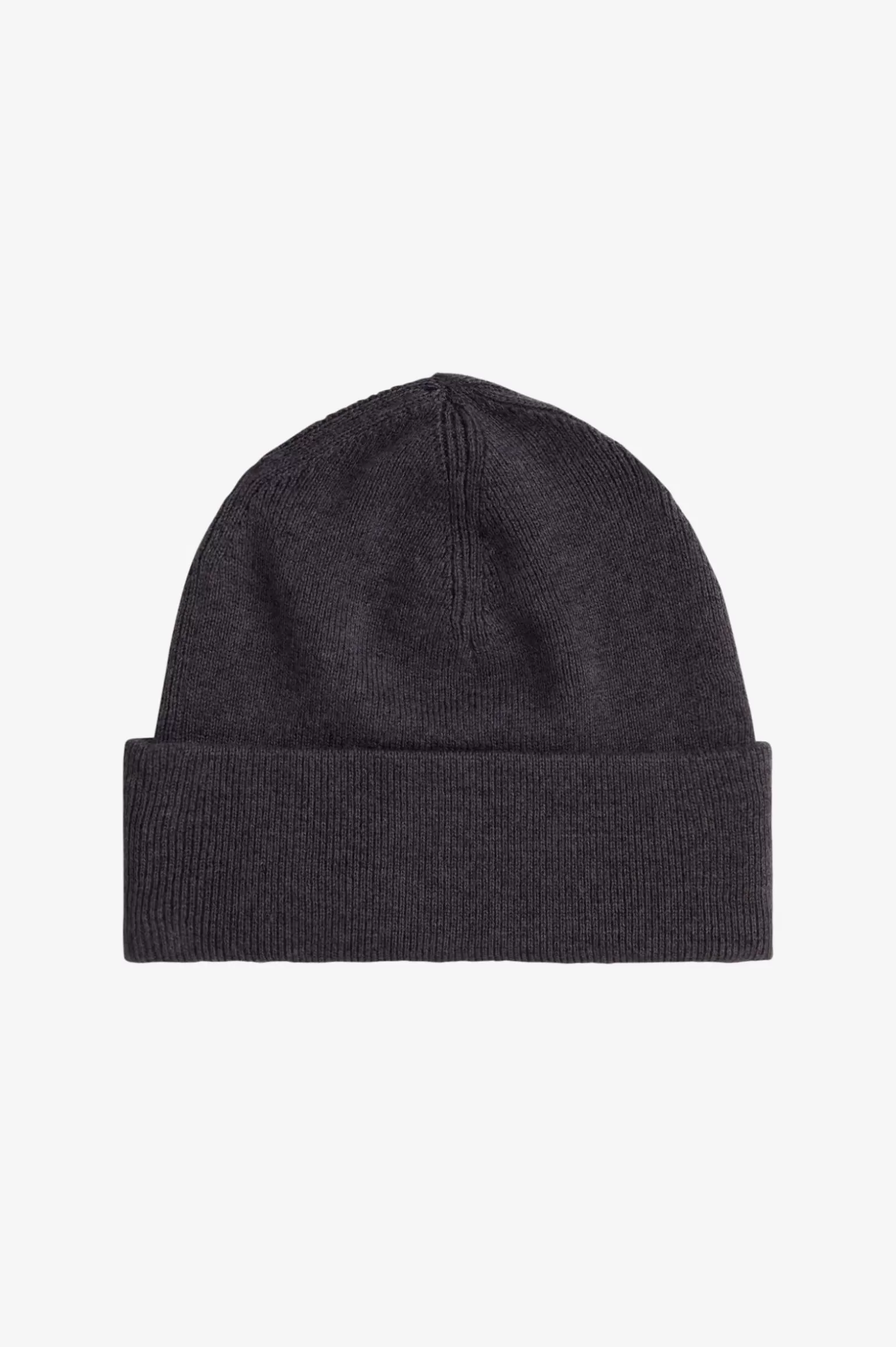 Accessoires | Accessoires^Fred Perry Klassische Beanie-Mütze Dunkelgrau Meliert