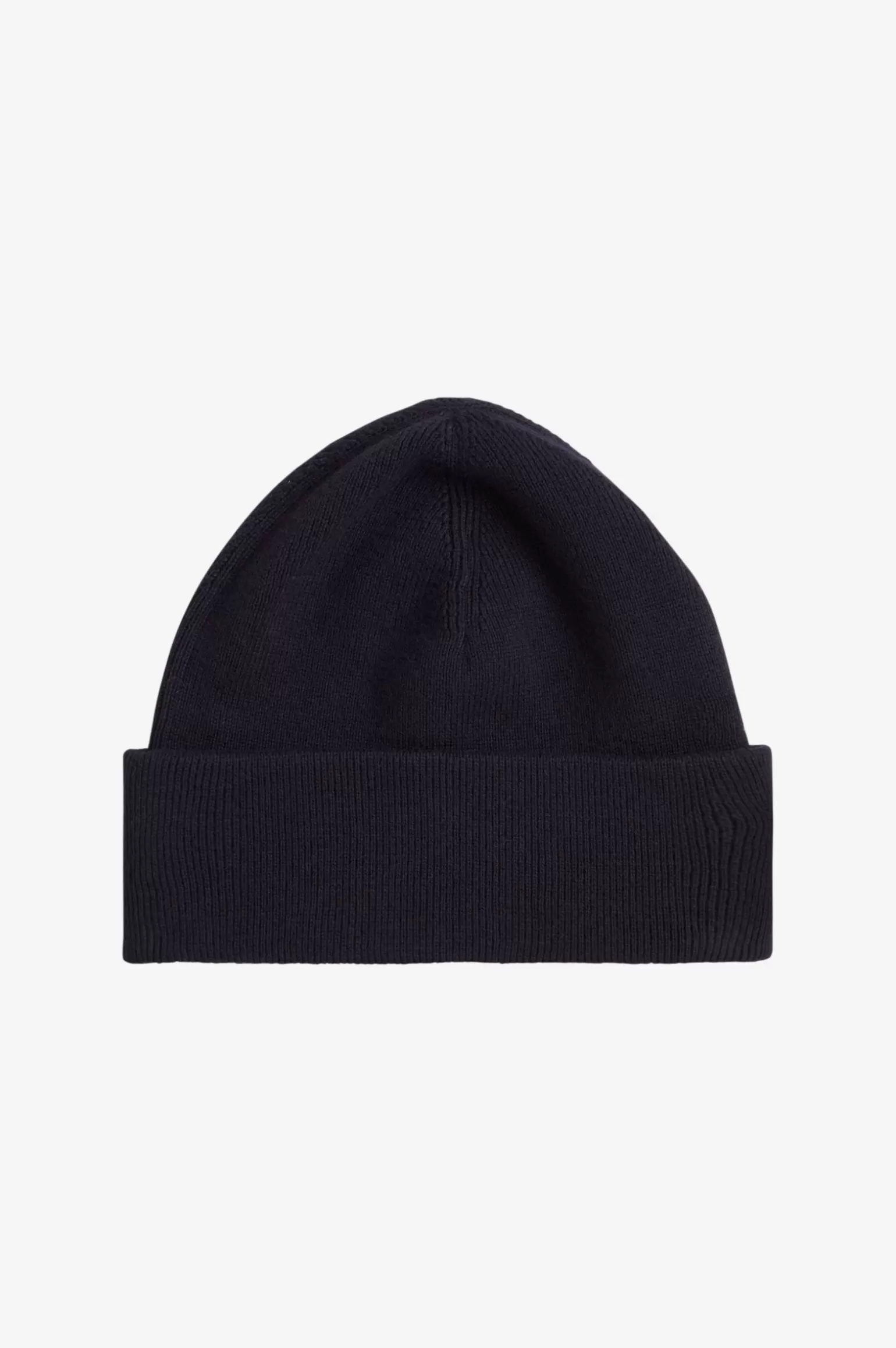 Accessoires | Accessoires^Fred Perry Klassische Beanie-Mütze Marineblau / Dunkles Karamell