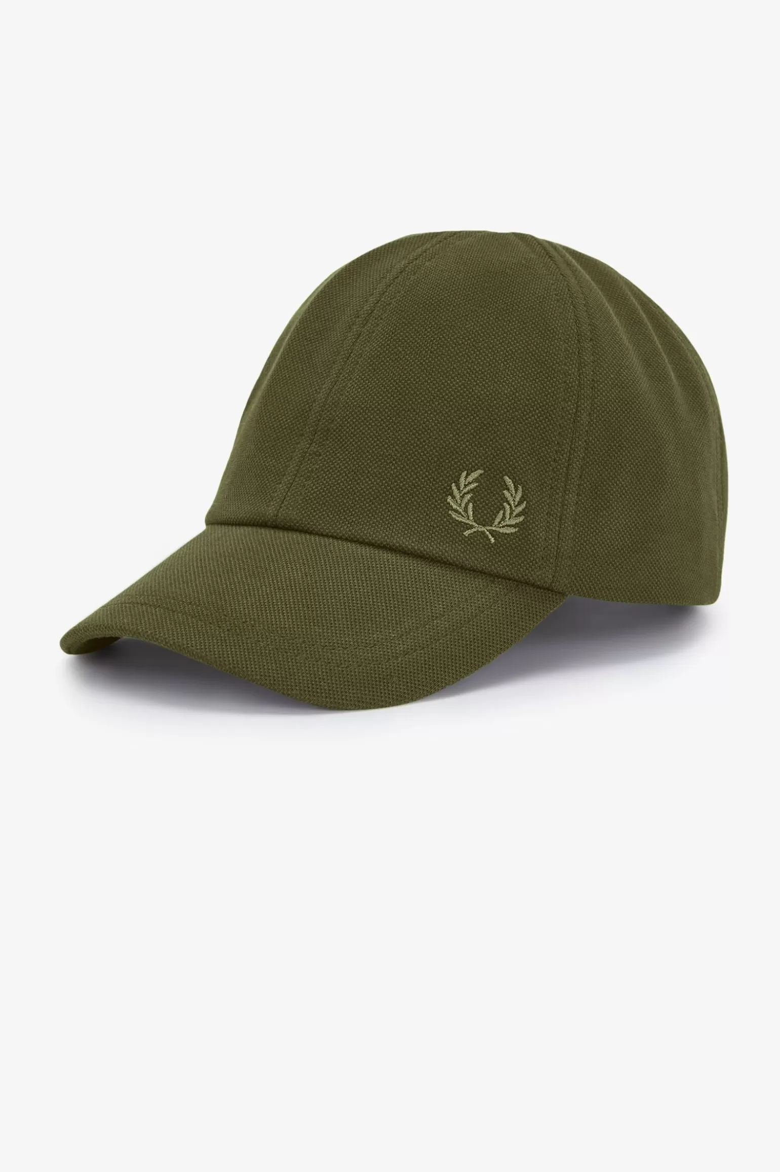 Accessoires | Accessoires^Fred Perry Klassische Schirmmütze Aus Baumwollpiqué Jagdgrün / Lorbeerkranzgrün