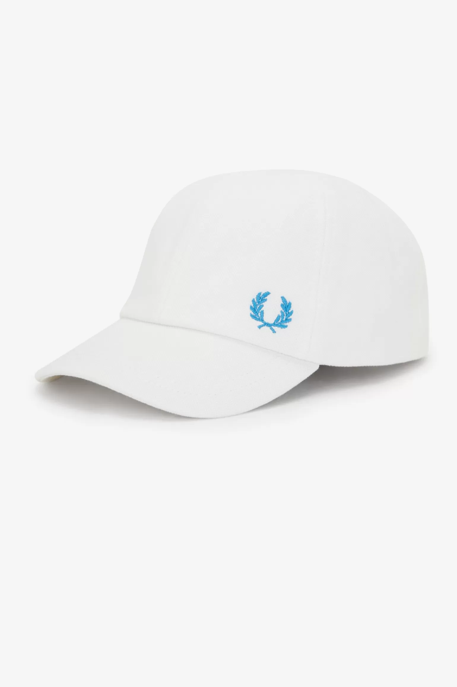 Accessoires | Accessoires^Fred Perry Klassische Schirmmütze Aus Baumwollpiqué Schneeweiß / Runaway Bay Ocean