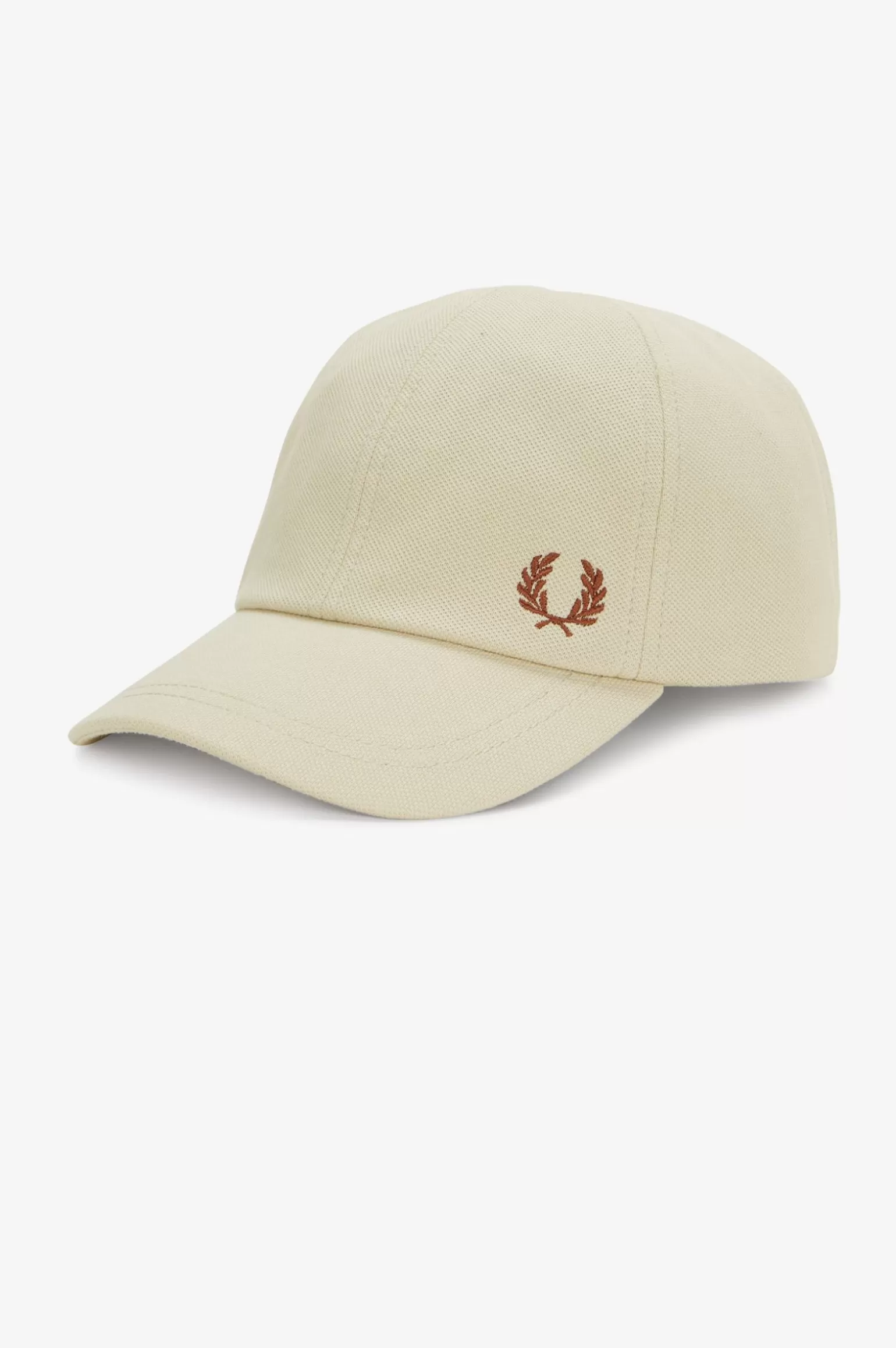 Accessoires | Accessoires^Fred Perry Klassische Schirmmütze Aus Baumwollpiqué Hellbeige / Whiskybraun