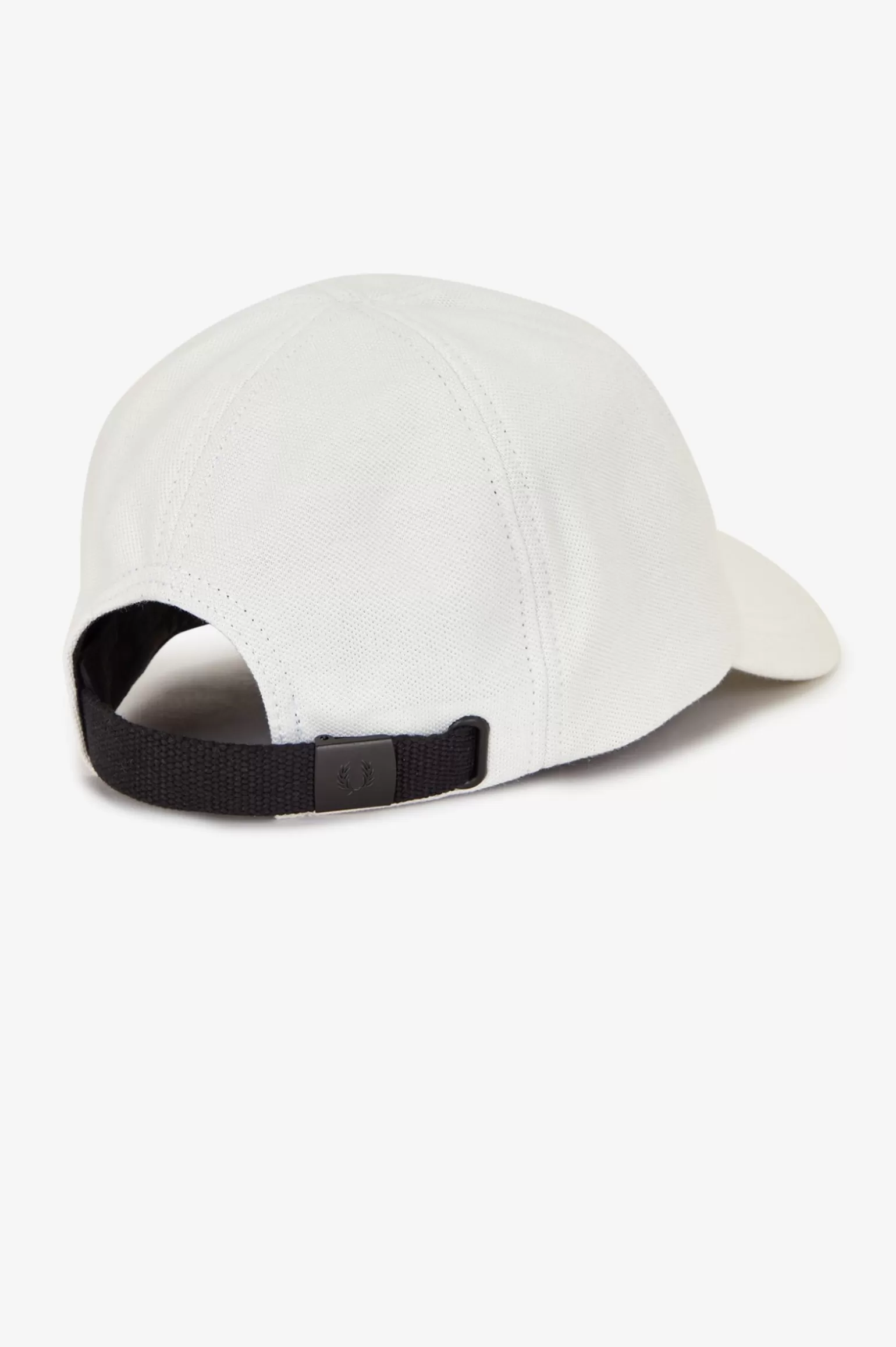 Accessoires | Accessoires^Fred Perry Klassische Schirmmütze Aus Baumwollpiqué Schneeweiß / Warmes Steingrau