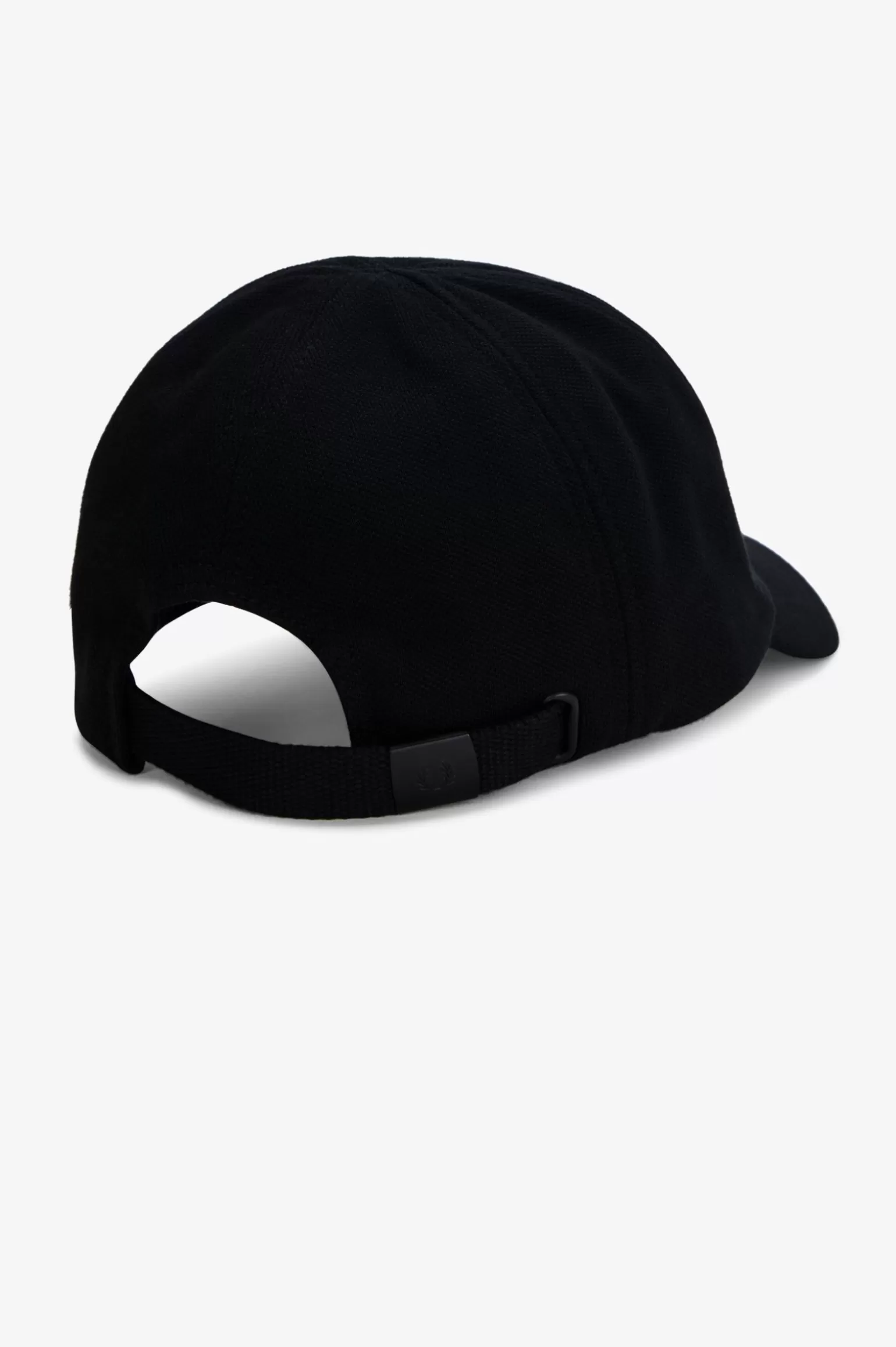 Accessoires | Accessoires^Fred Perry Klassische Schirmmütze Aus Baumwollpiqué Schwarz / Whiskybraun