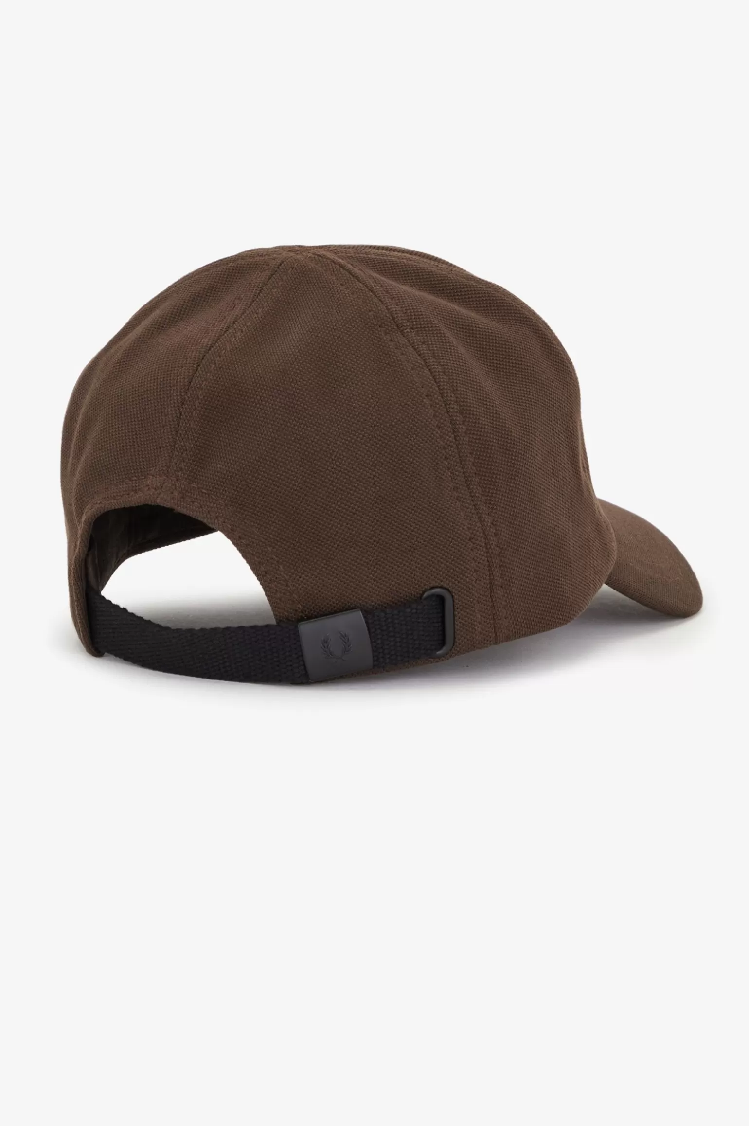 Accessoires | Accessoires^Fred Perry Klassische Schirmmütze Aus Baumwollpiqué Gebrannter Tabak / Schwarz