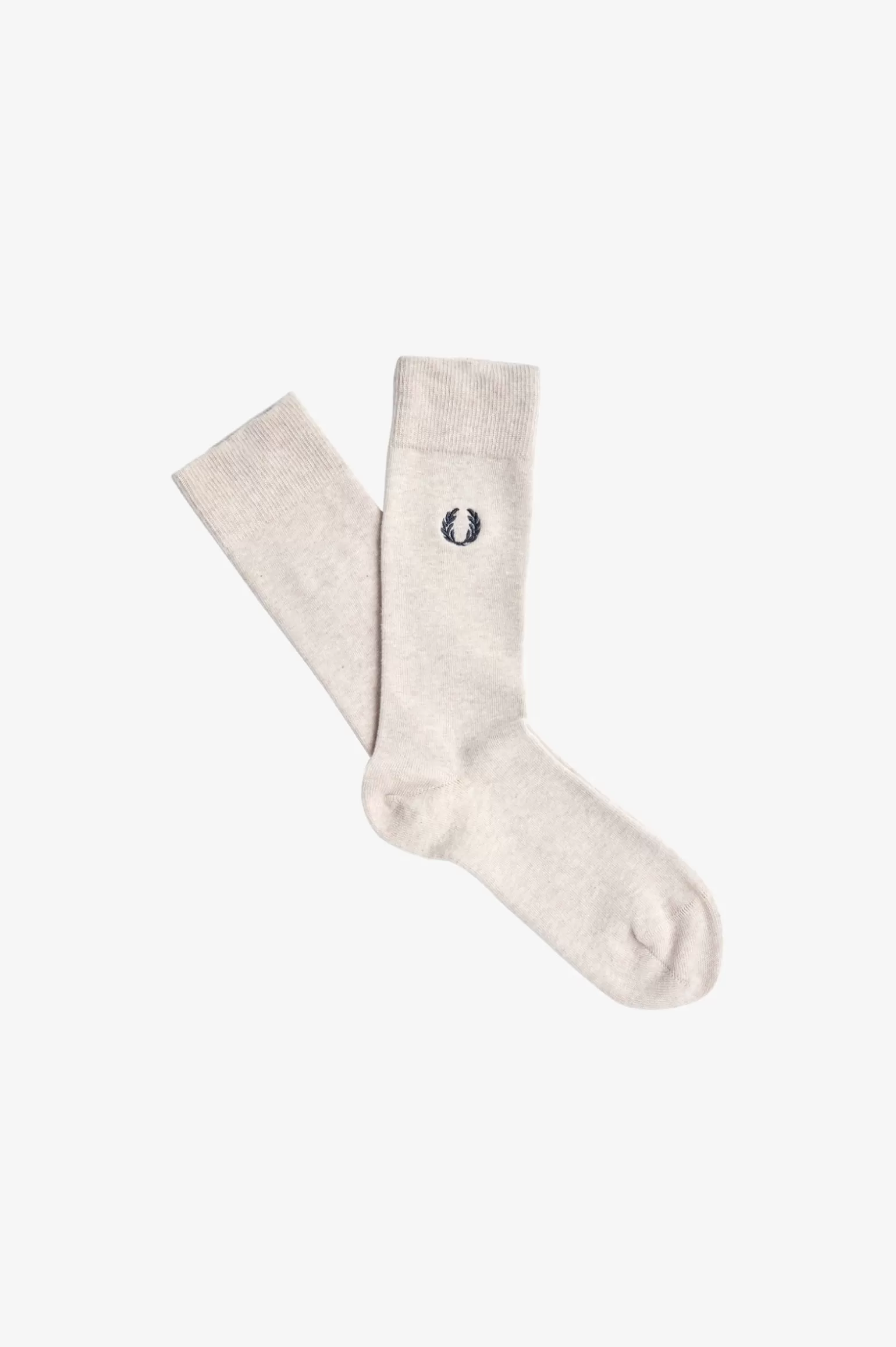 Accessoires | Accessoires^Fred Perry Klassische Socken Mit Lorbeerkranz Ecru / Warmes Steingrau