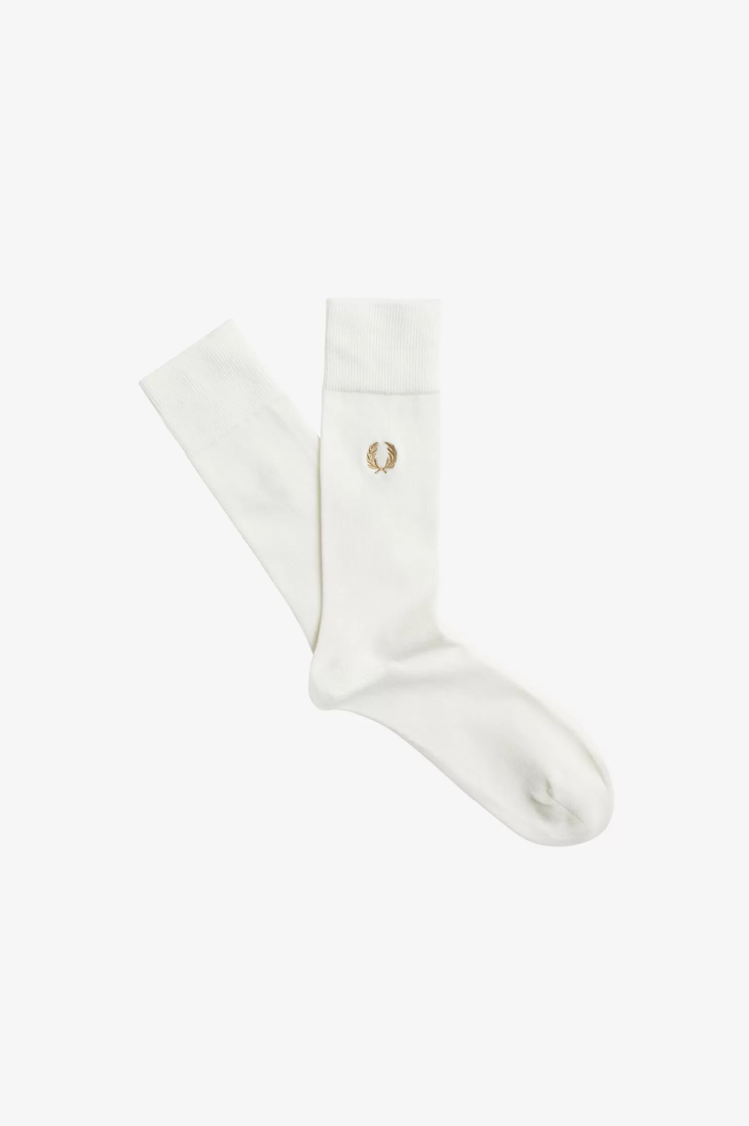 Accessoires | Accessoires^Fred Perry Klassische Socken Mit Lorbeerkranz Ecru / Warmes Steingrau