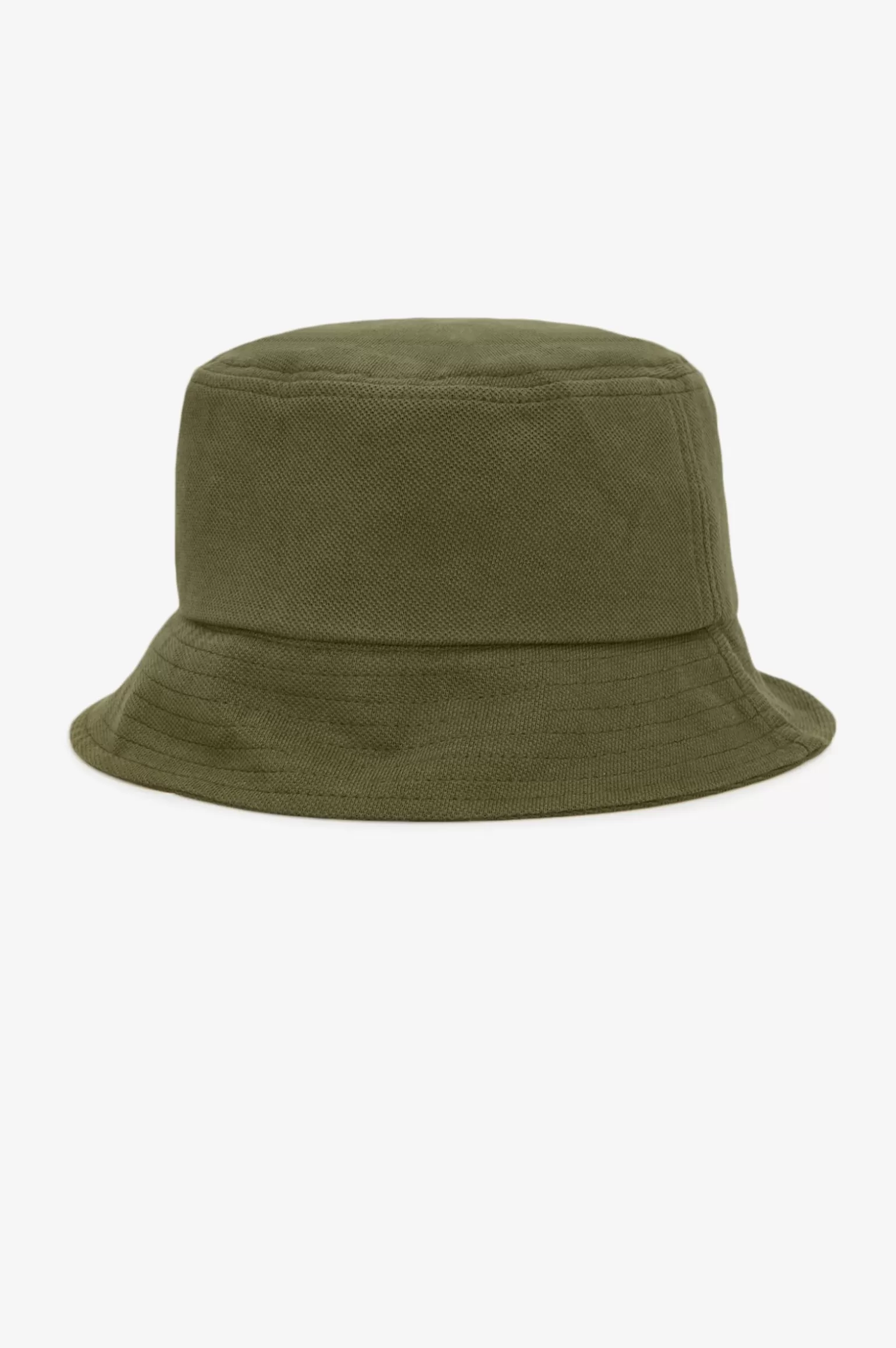 Accessoires | Accessoires^Fred Perry Klassischer Fischerhut Aus Piqué Uniformgrün / Helles Eis