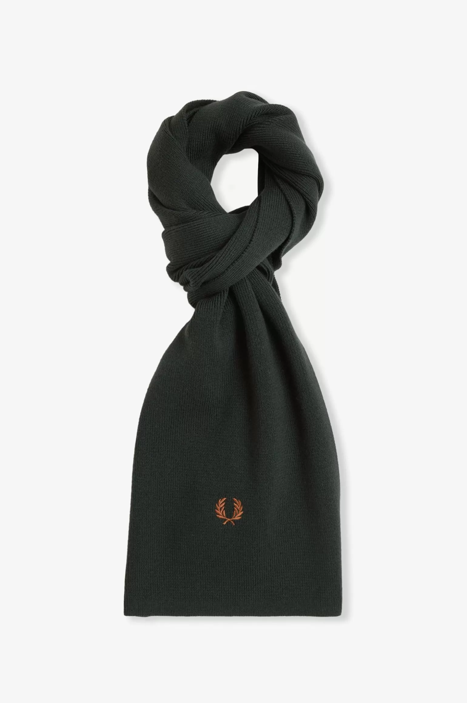 Accessoires | Accessoires^Fred Perry Klassischer Merinowollschal Nachtgrün / Marmelade