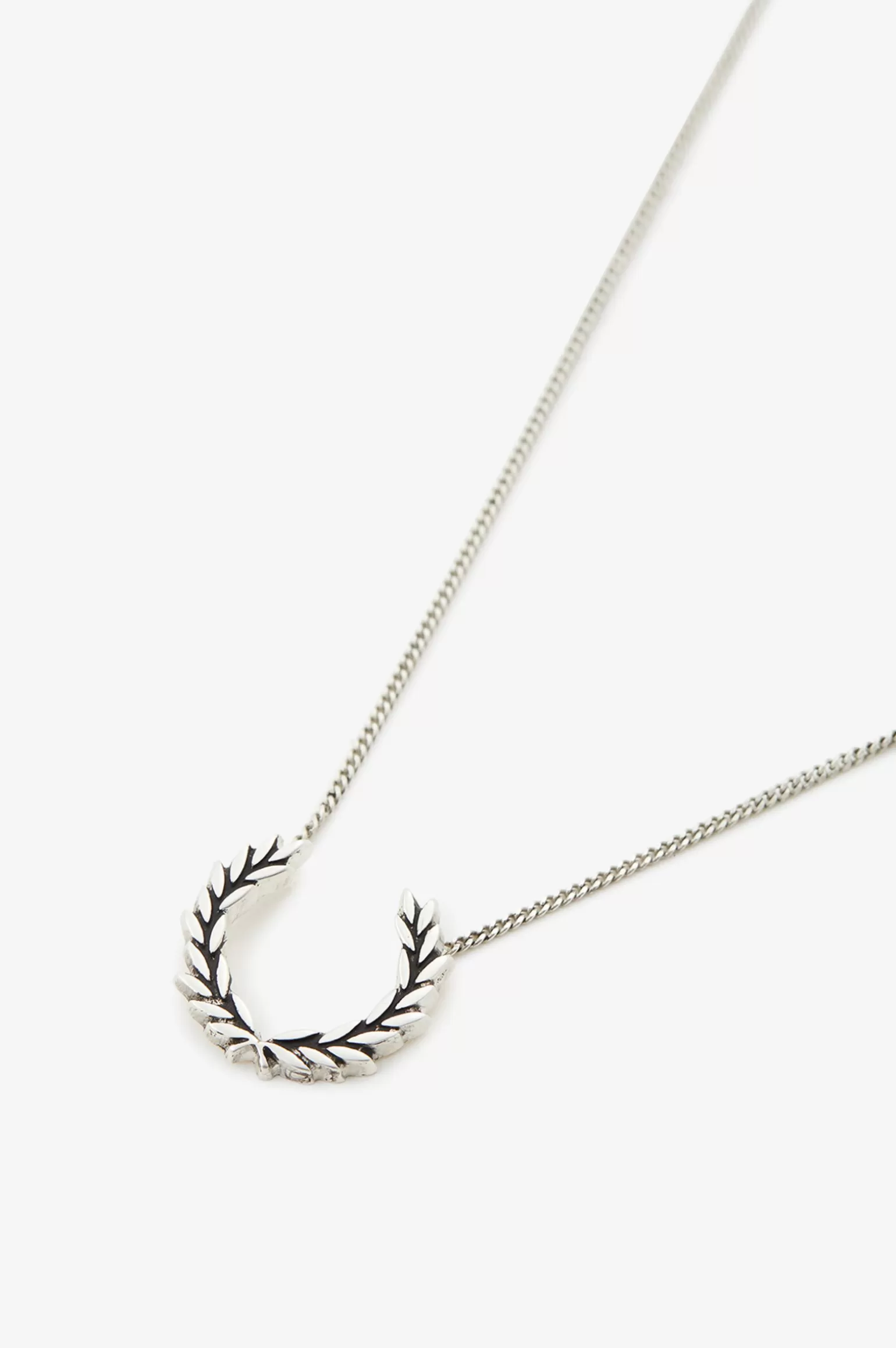 Accessoires | Accessoires^Fred Perry Laurel Wreath Halskette Metallic-Silber