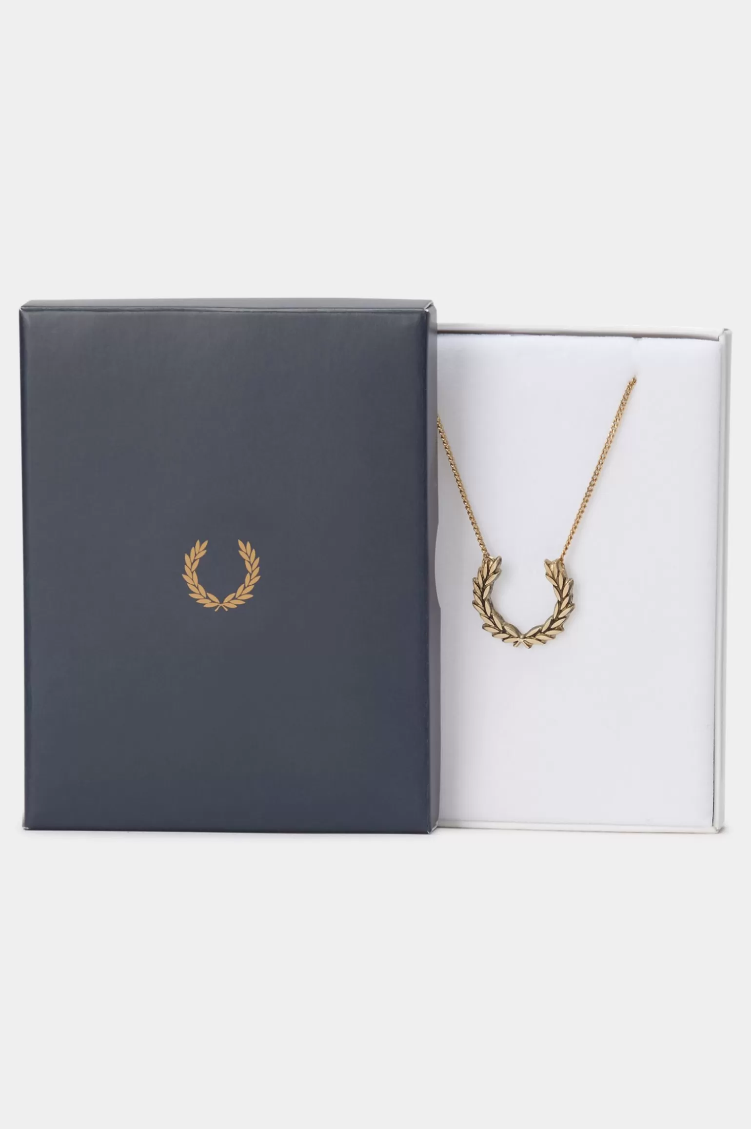 Accessoires | Accessoires^Fred Perry Laurel Wreath Halskette Metallic-Silber