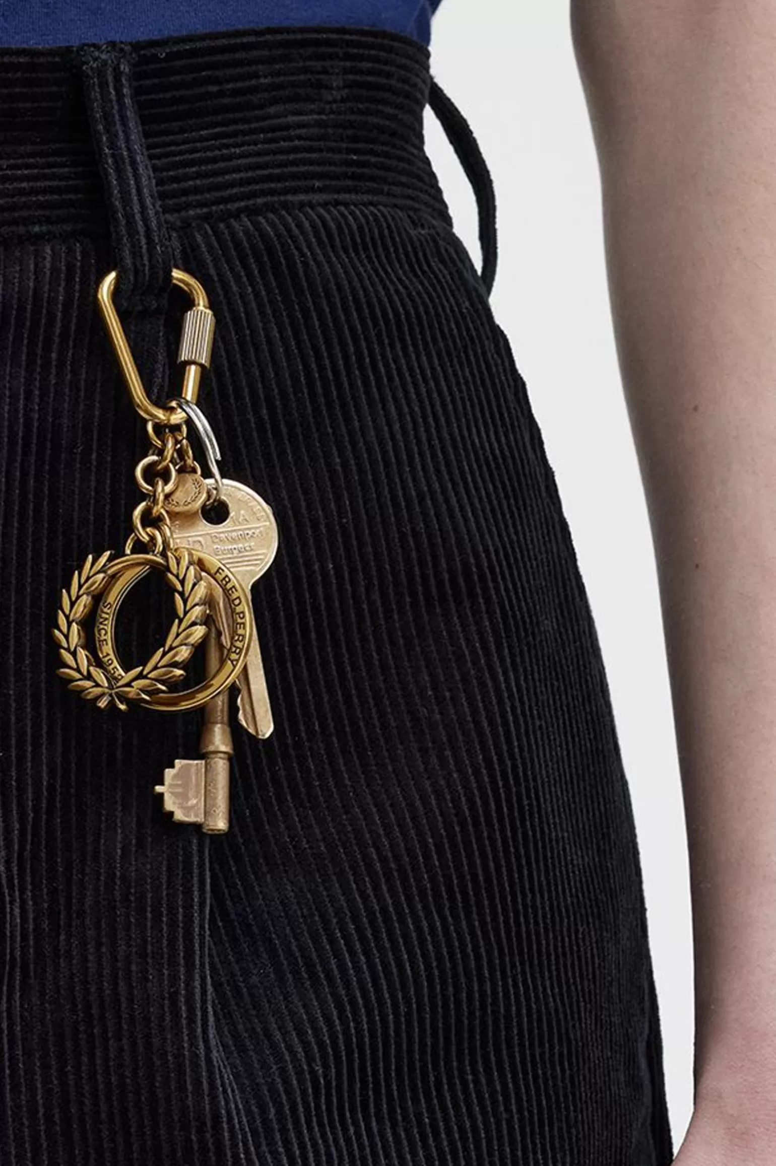 Accessoires | Accessoires^Fred Perry Laurel Wreath Schlüsselanhänger Gold