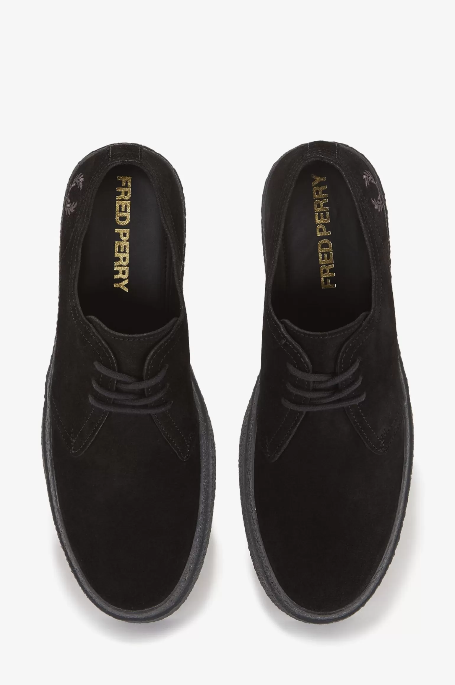 Schuhe^Fred Perry Linden Schwarz