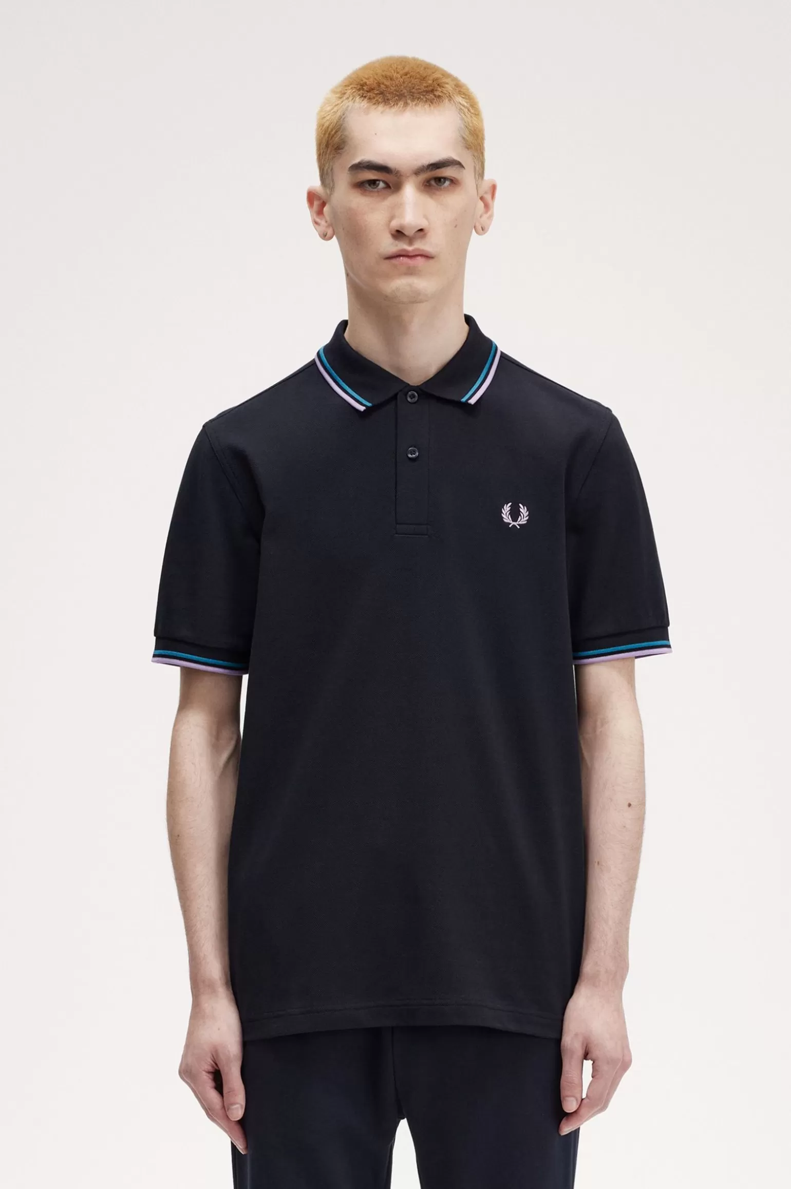 Poloshirts^Fred Perry M3600 Marineblau / Cyberblau / Ultraviolett