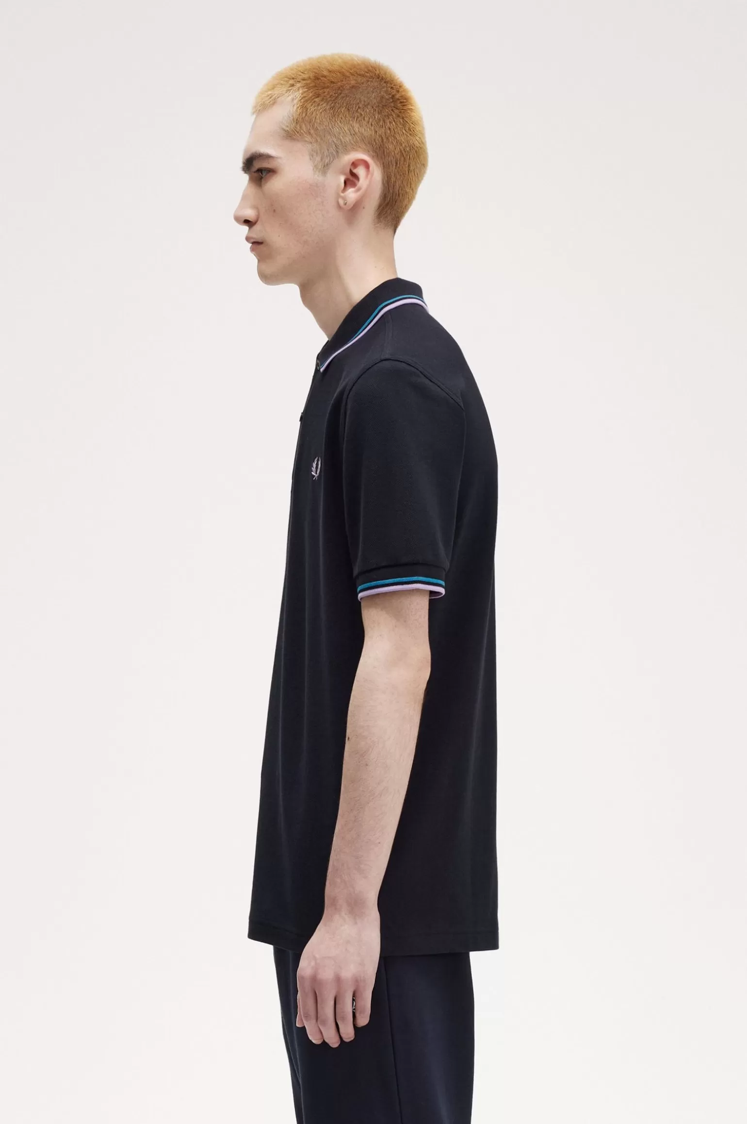 Poloshirts^Fred Perry M3600 Marineblau / Cyberblau / Ultraviolett