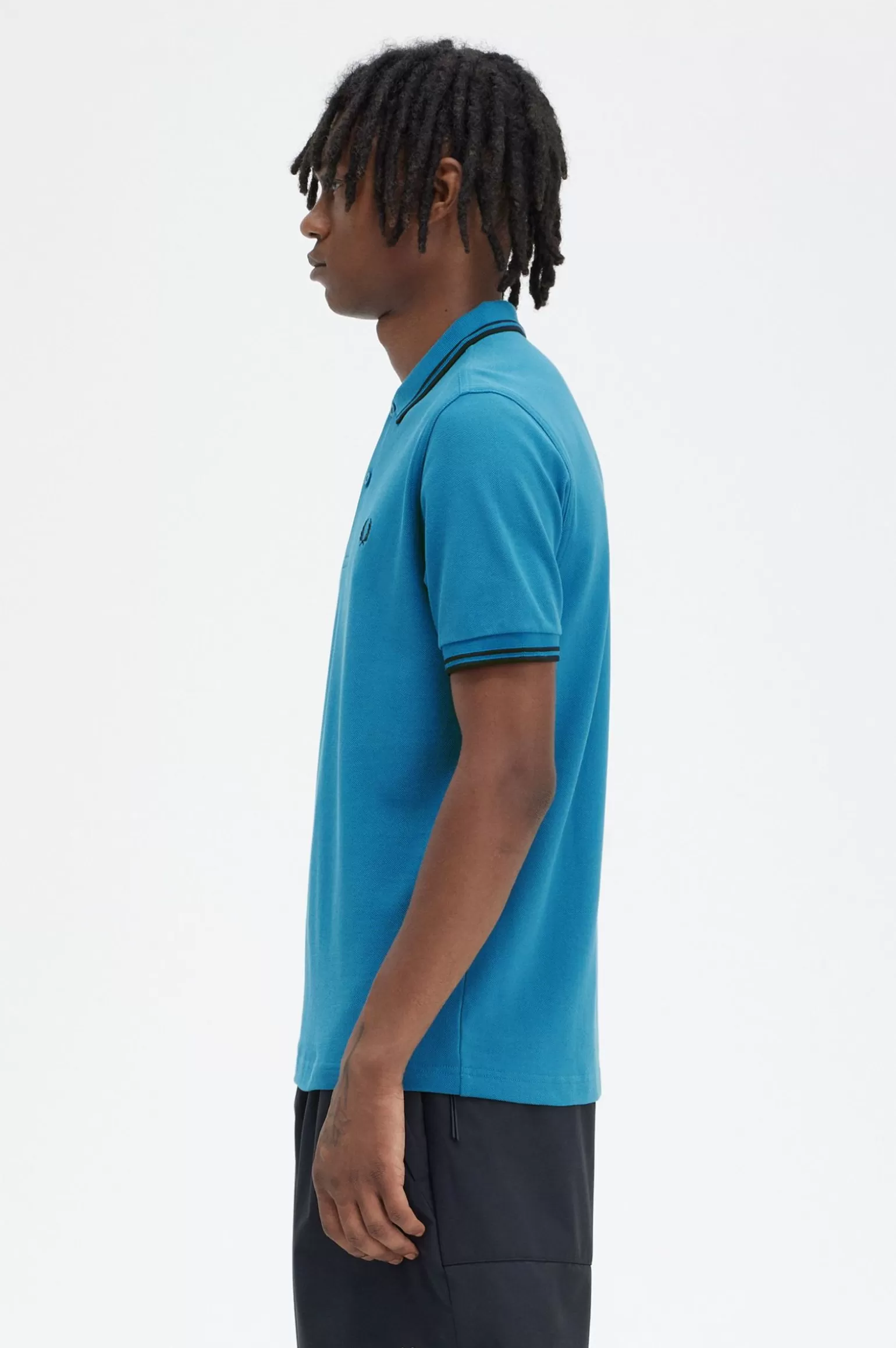 Poloshirts^Fred Perry M3600 Runaway Bay Ocean / Marineblau / Marineblau